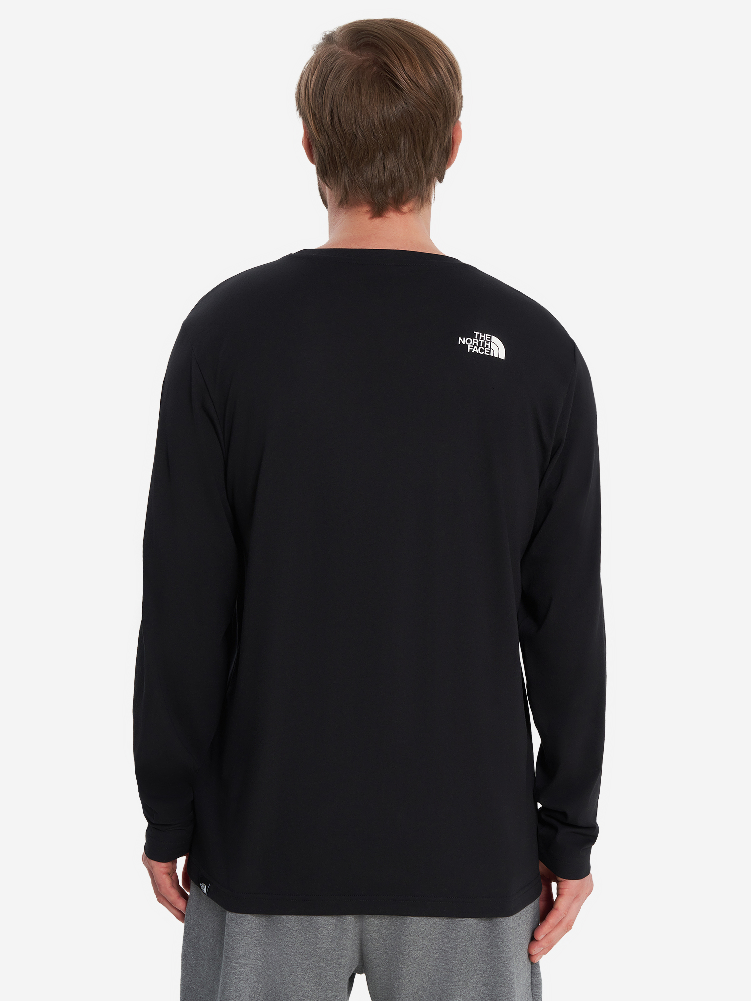 фото Лонгслив мужской the north face simple dome, черный