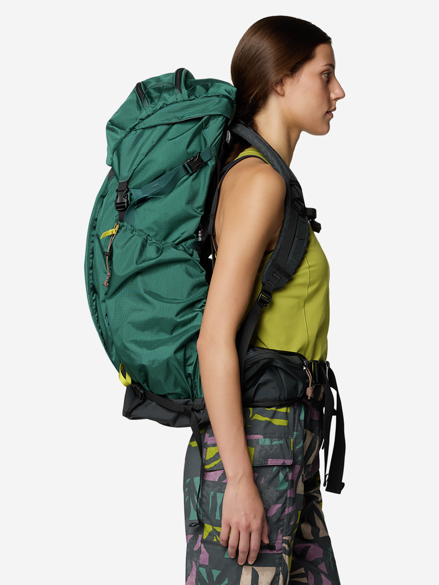 фото Рюкзак женский mountain hardwear pct w, 50 л, зеленый