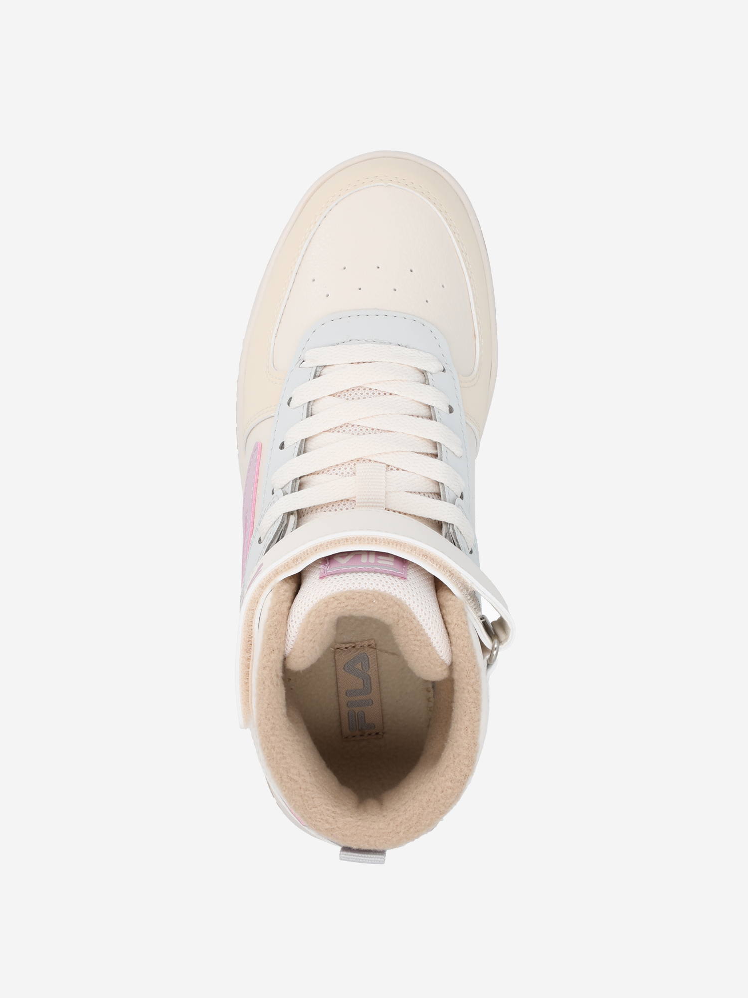 фото Кеды утепленные для девочек fila nxt mid wtr, бежевый