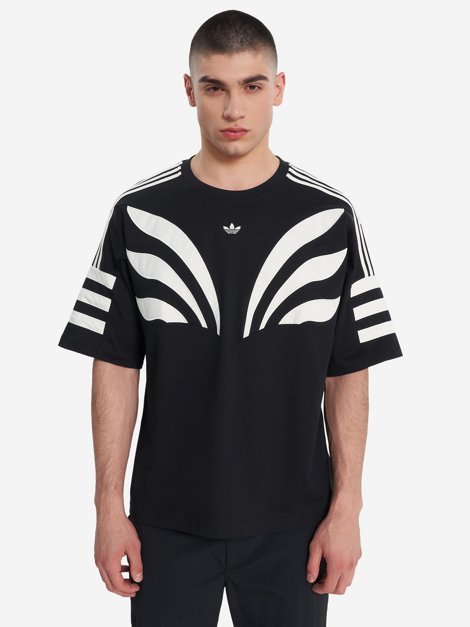 фото Футболка мужская adidas q3, черный