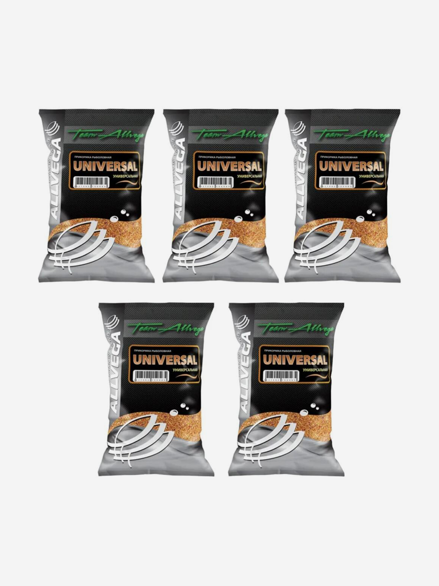 Прикормка ALLVEGA "Team Allvega Universal" 1кг (УНИВЕРСАЛЬНАЯ) 5 пакетов по 1 кг., Коричневый
Прикормка ALLVEGA "Team Allvega Universal" 1кг (УНИВЕРСАЛЬНАЯ) 5 пакетов по 1 кг., Коричневый