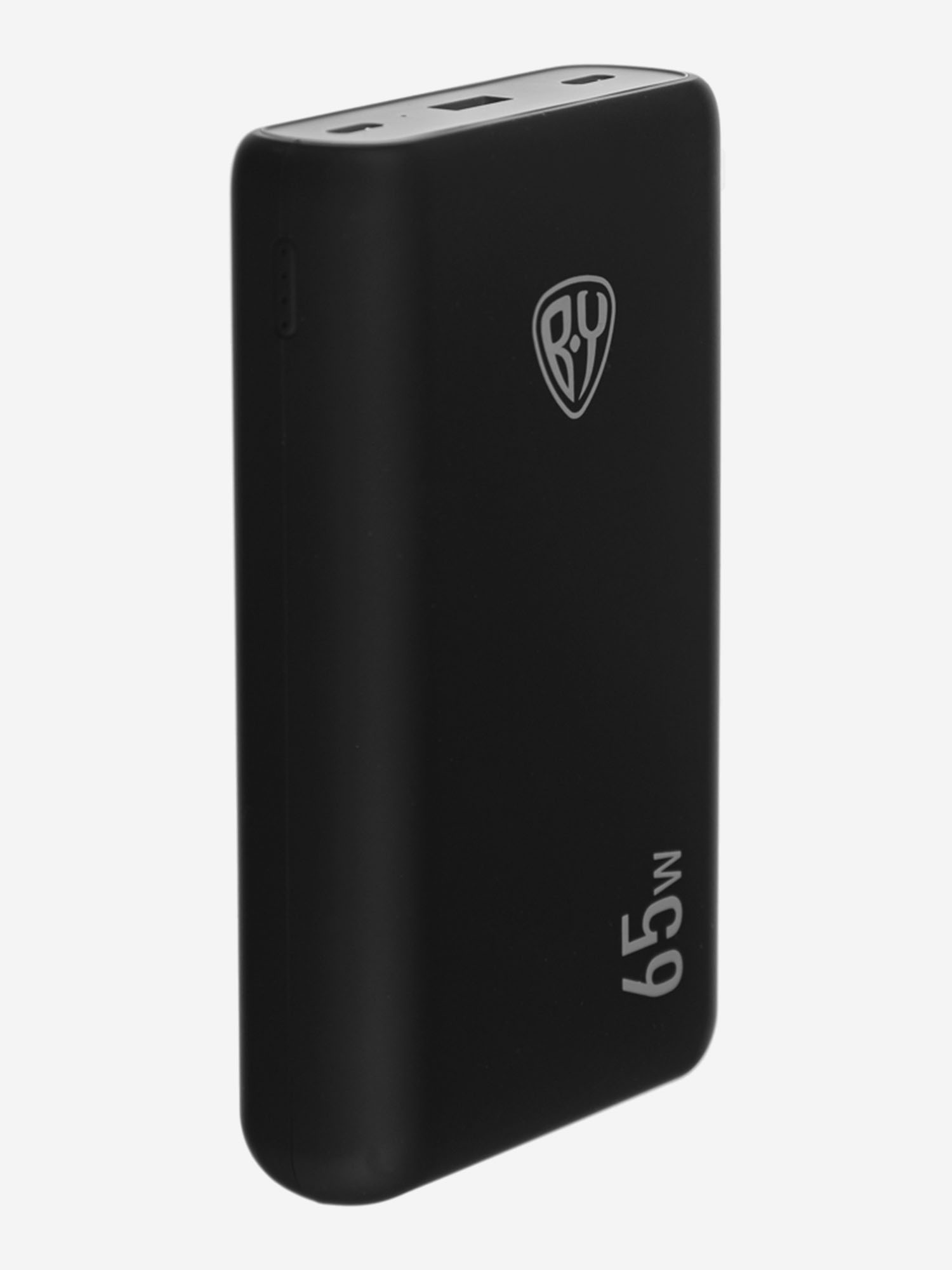 BY Аккумулятор мобильный, 18000мАч, USB+2xType-C, Быстрая зарядка QC3.0+PD, 5А, 65W,прорез.корпус, Черный
BY Аккумулятор мобильный, 18000мАч, USB+2xType-C, Быстрая зарядка QC3.0+PD, 5А, 65W,прорез.корпус, Черный