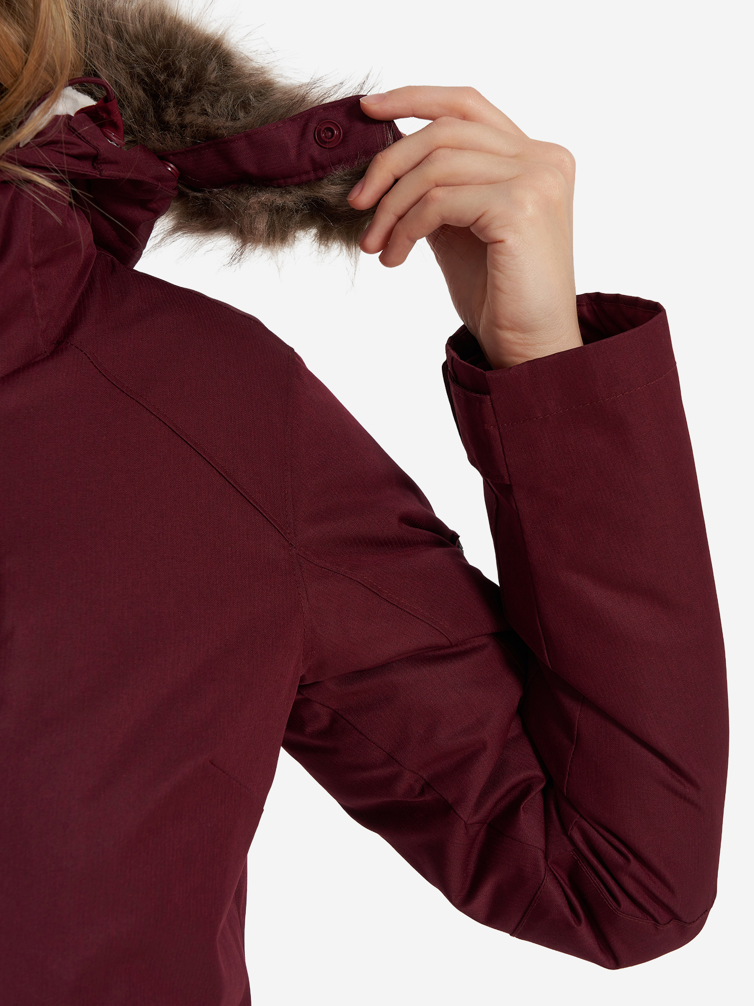 фото Парка женская columbia suttle mountain long insulated jacket, красный