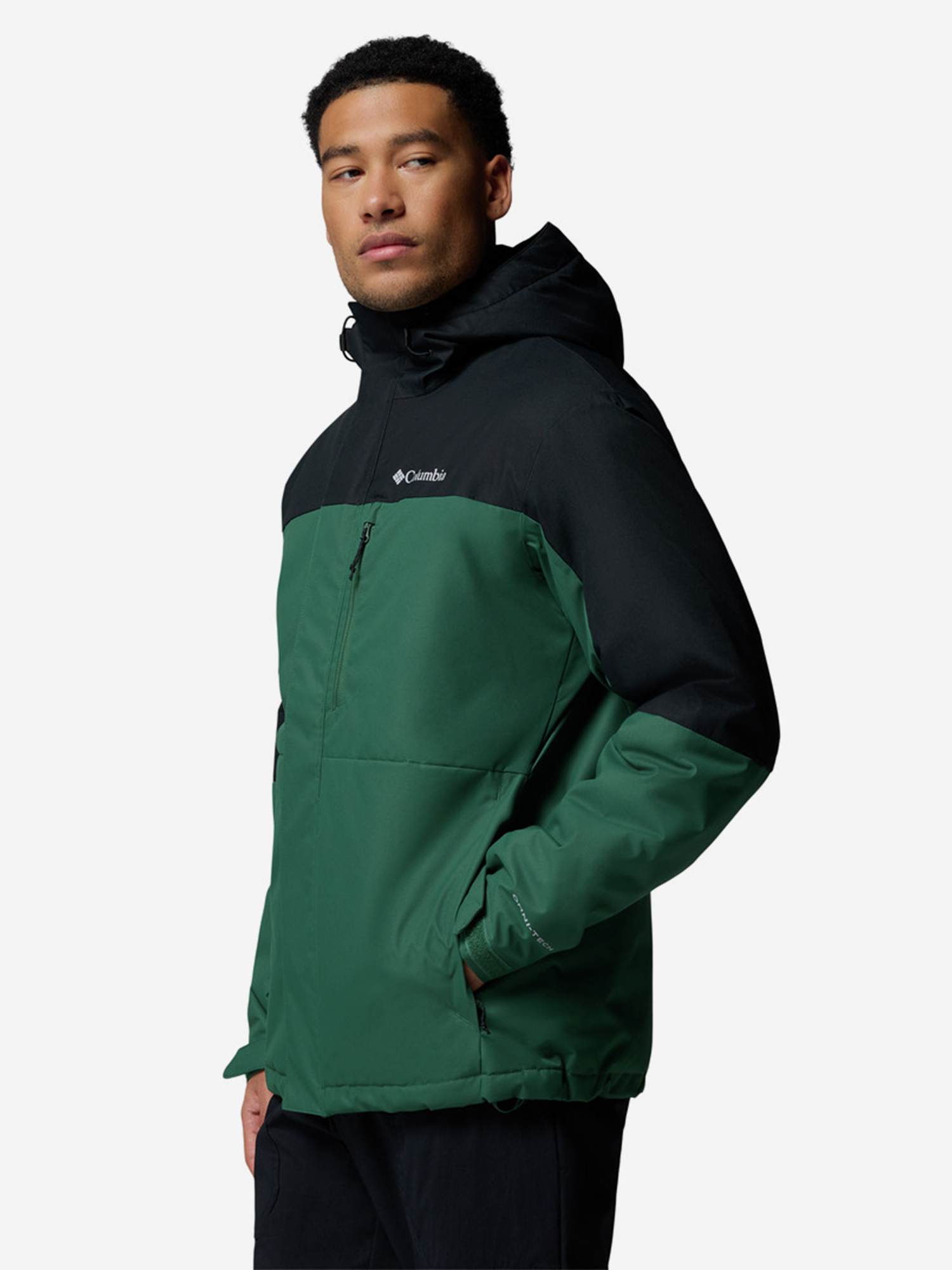 фото Куртка утепленная мужская columbia hikebound ii insulated jacket, зеленый
