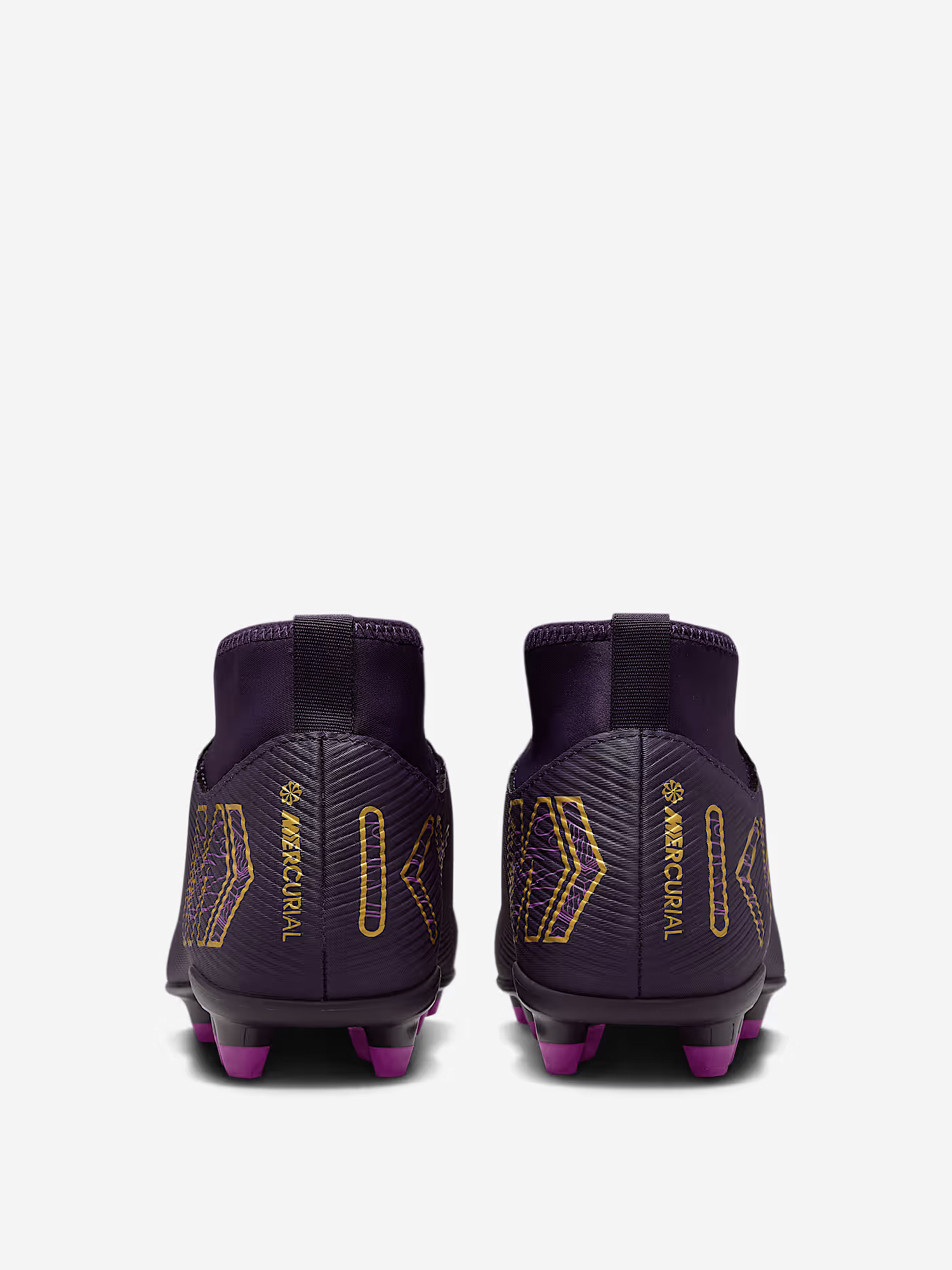 фото Бутсы для мальчиков nike superfly 10 club km fg/mg, фиолетовый