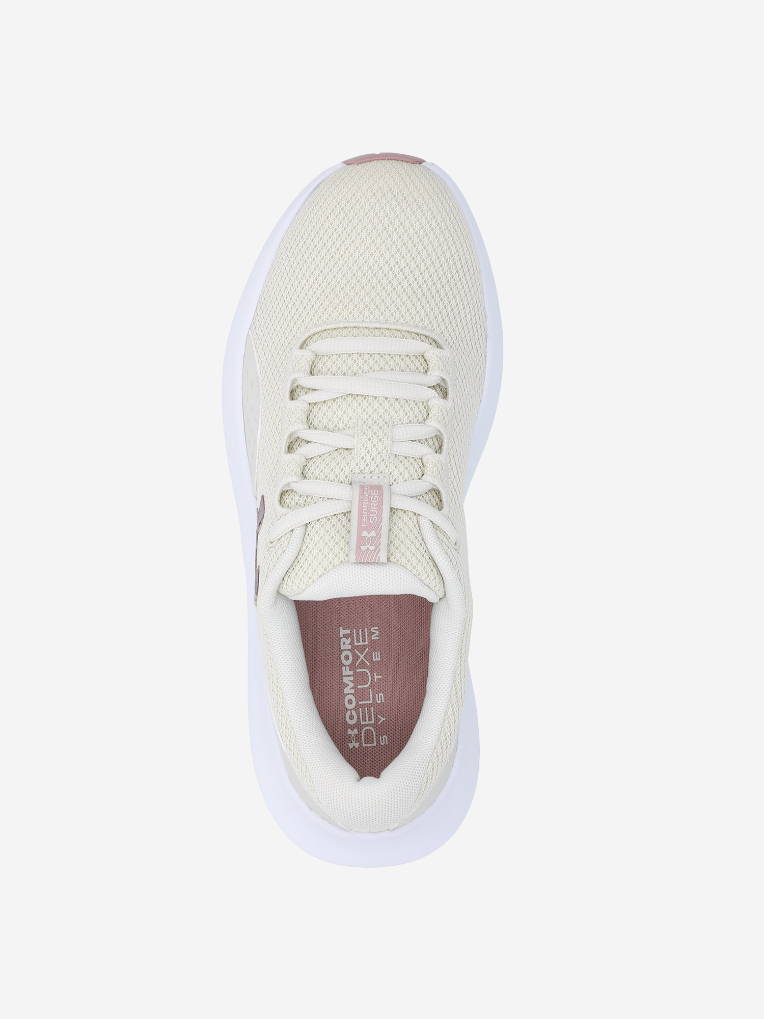 фото Кроссовки женские under armour charged surge 4, бежевый