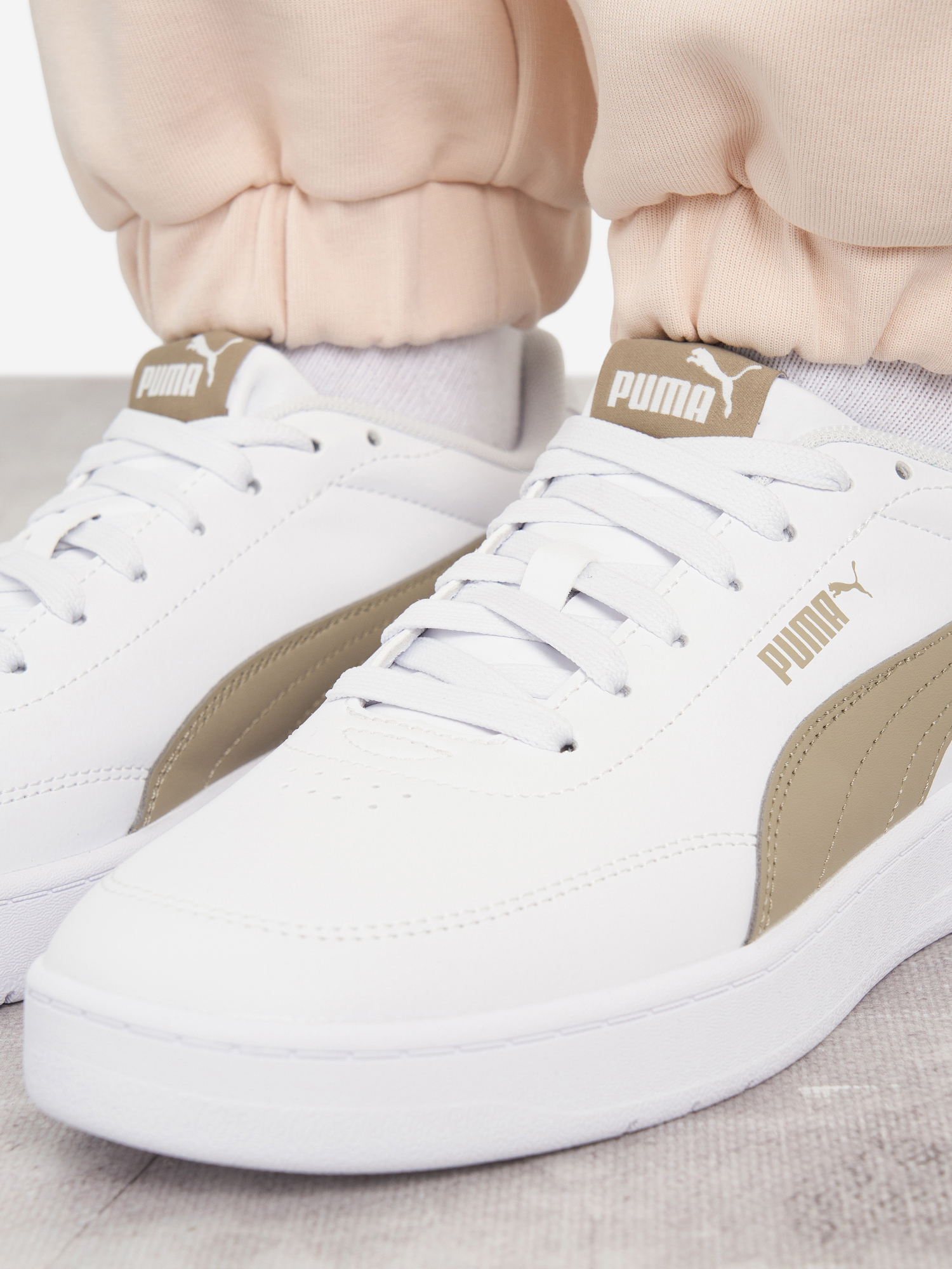 фото Кеды женские puma court lally, белый