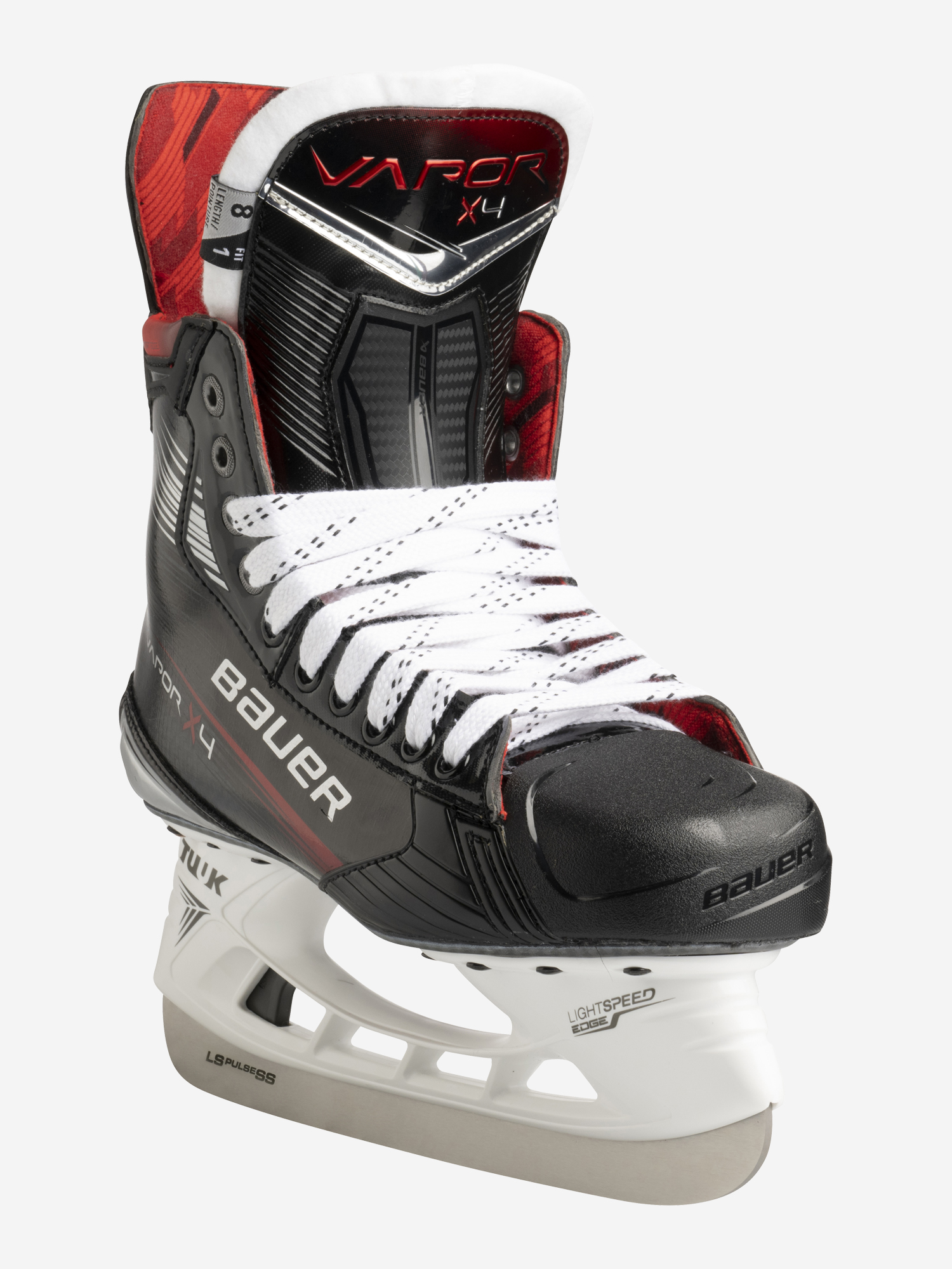 фото Коньки хоккейные bauer vapor x4 sr fit2, черный