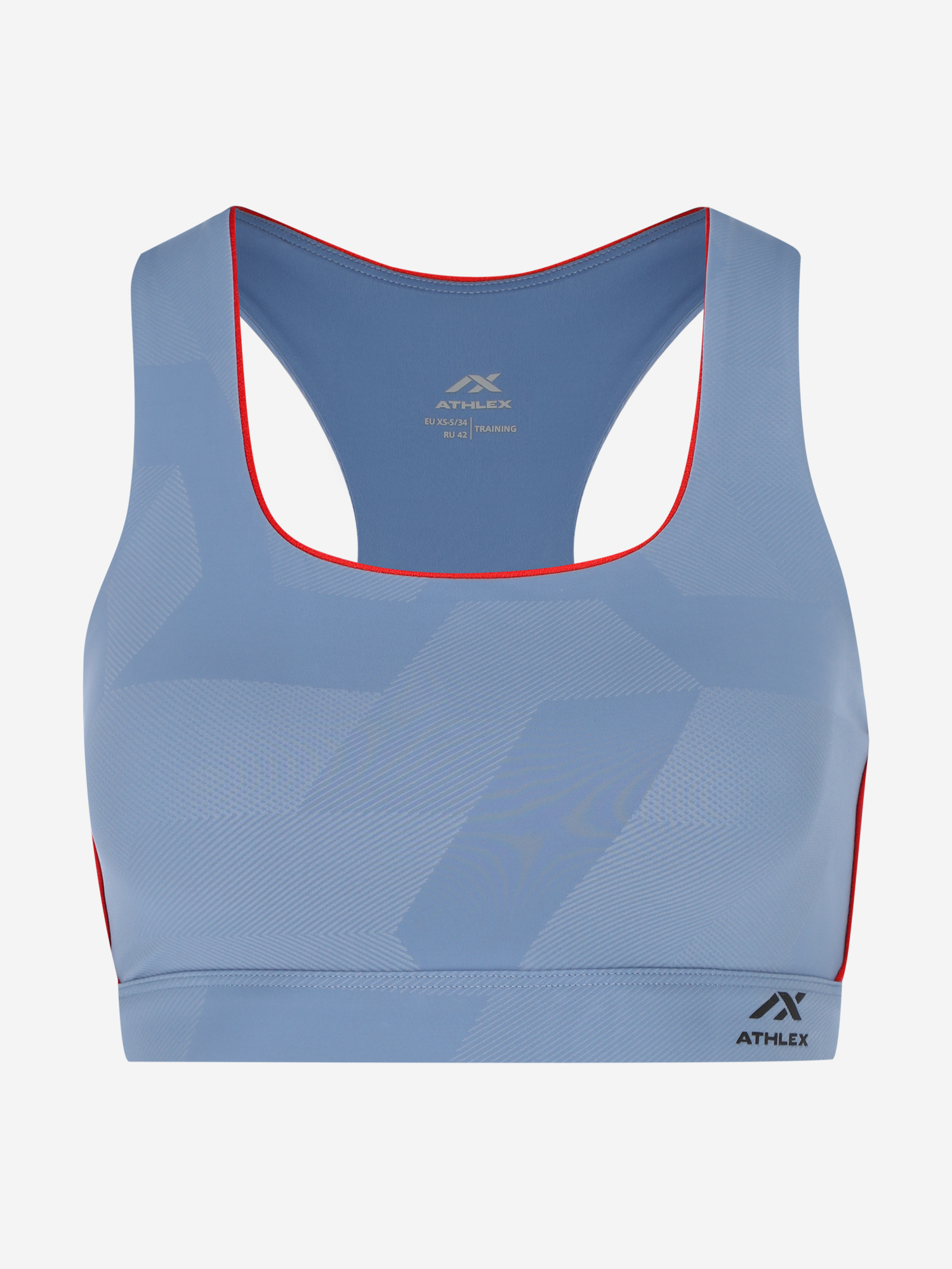 фото Топ бра спортивный athlex, синий