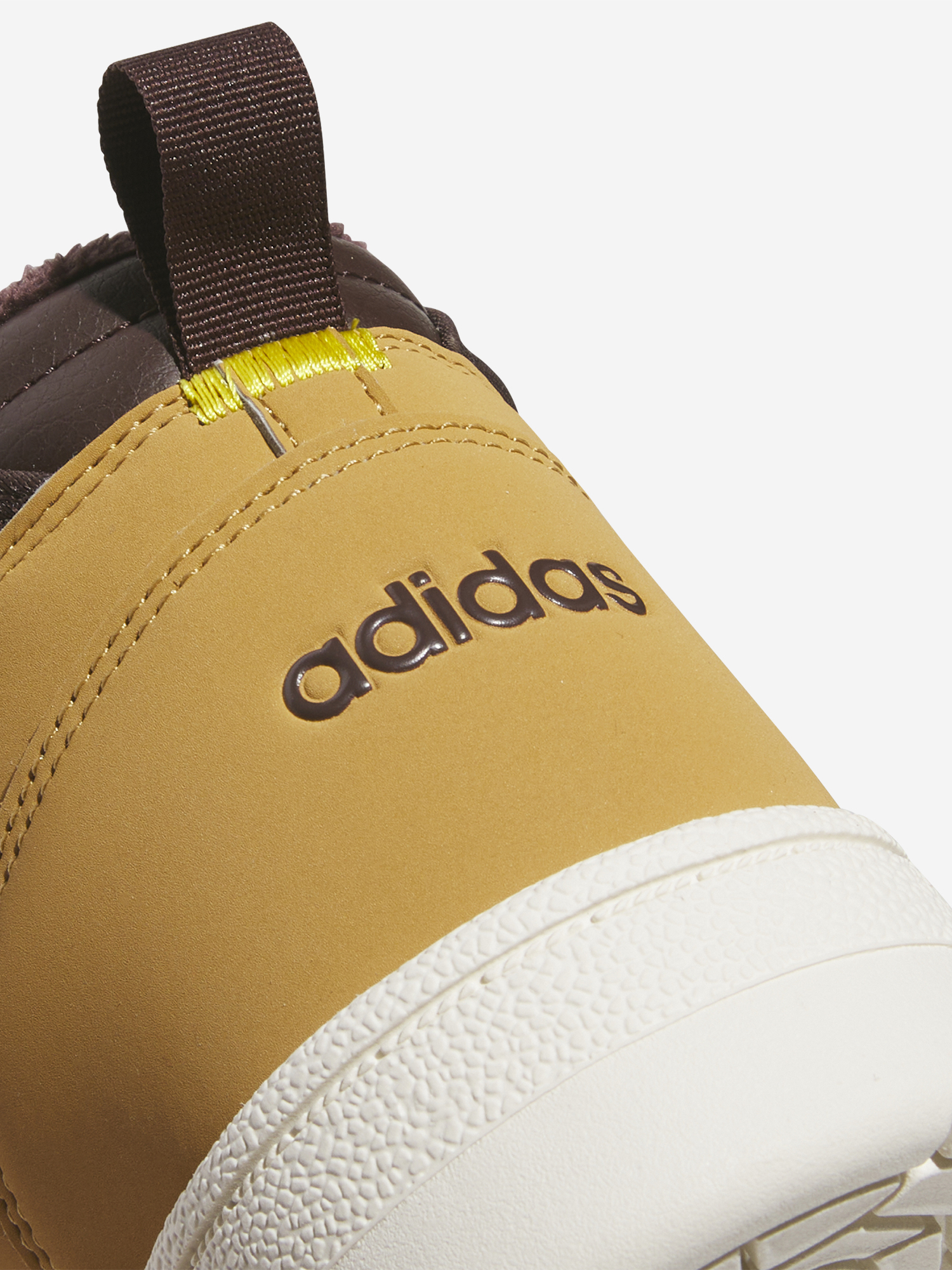 фото Кеды мужские adidas rapid court mid winterized, бежевый