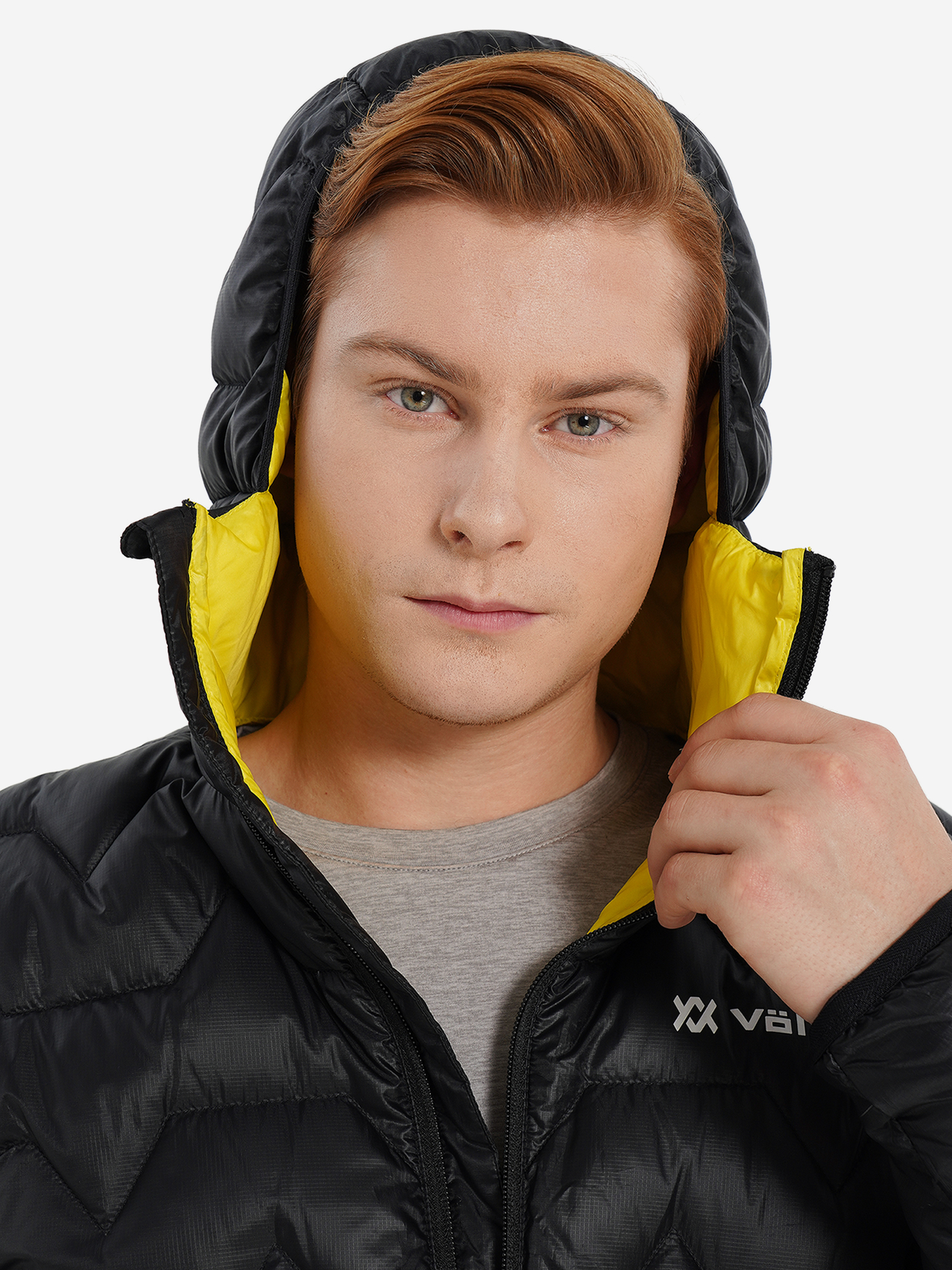 фото Пуховик мужской volkl, черный