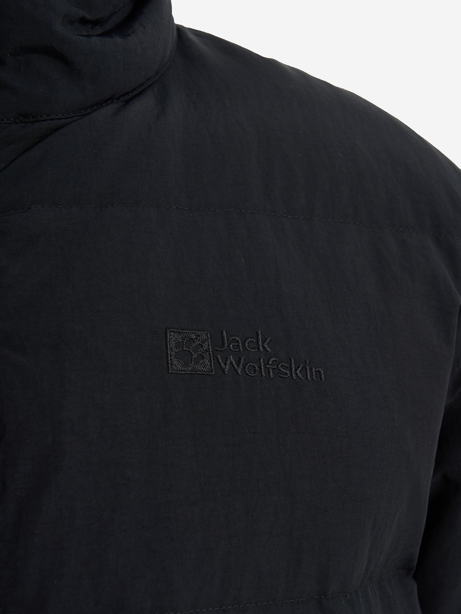 фото Пуховик мужской jack wolfskin nordlicht, черный