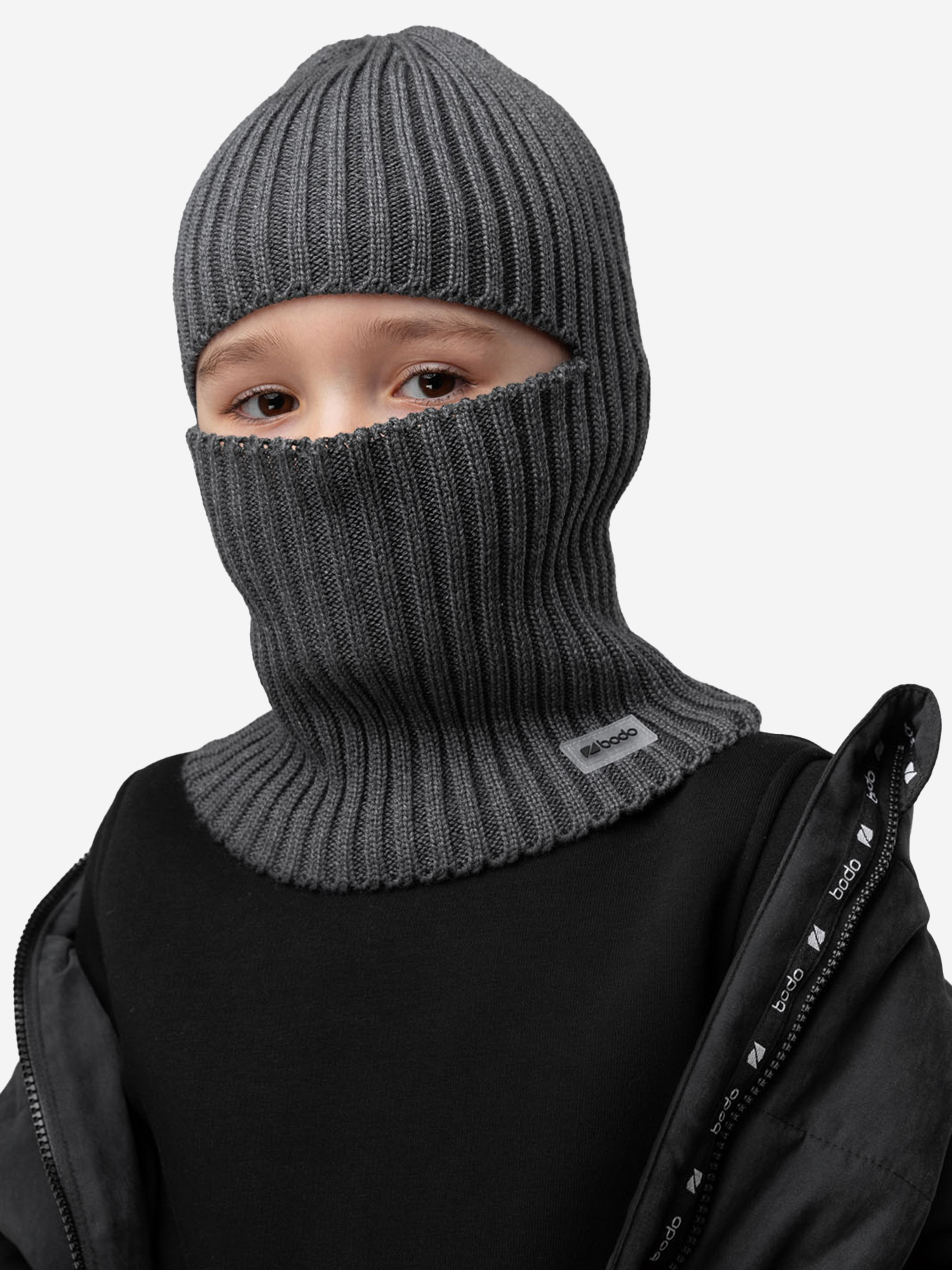 Балаклава bodo, Серый 
Балаклава bodo, Серый
