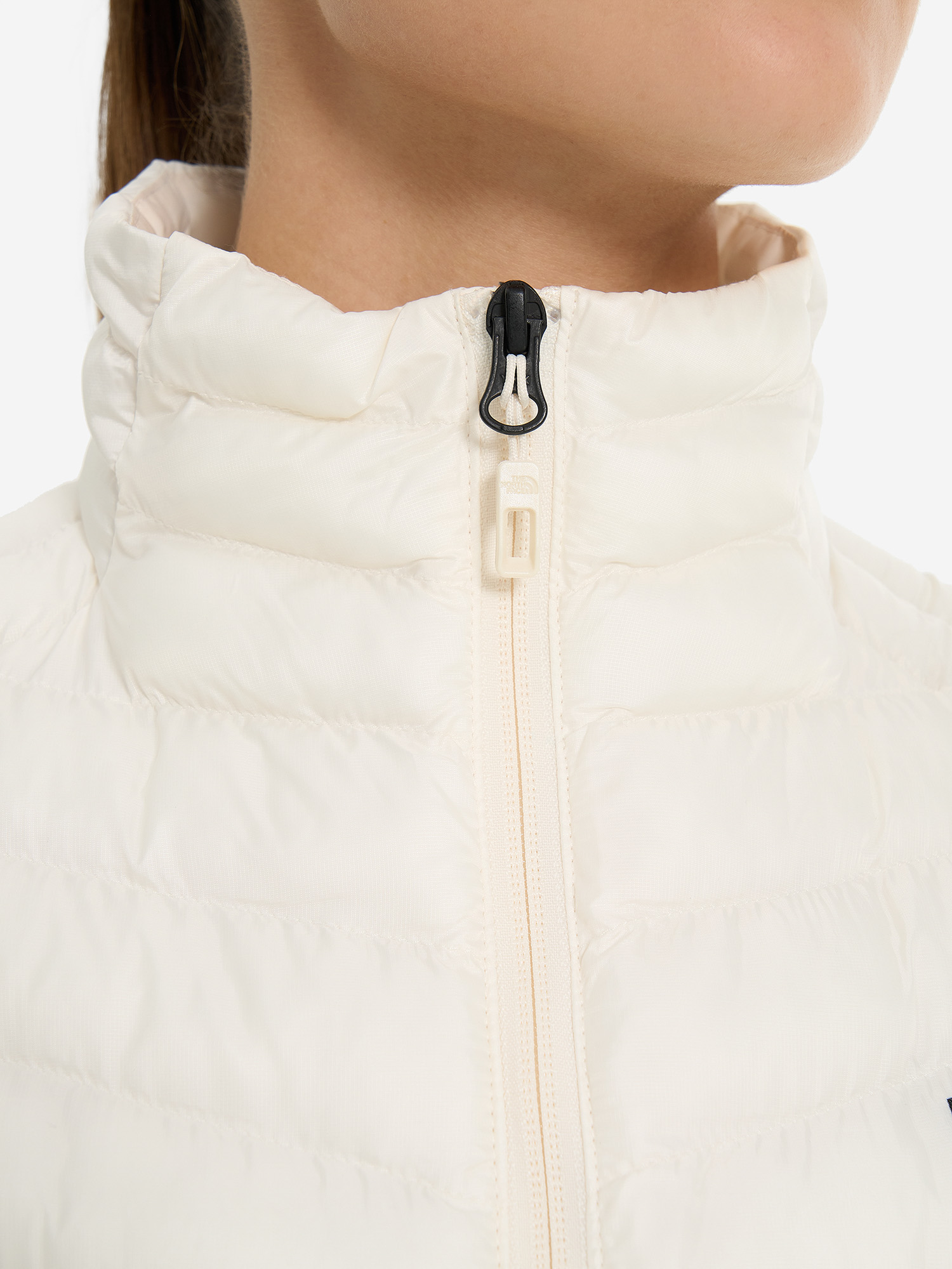фото Жилет утепленный женский the north face huila, бежевый