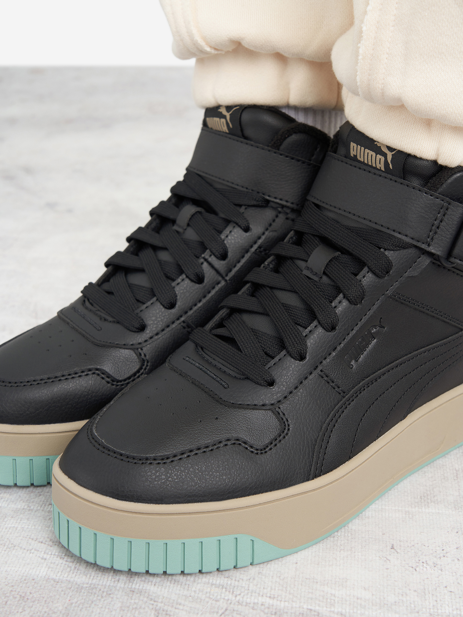 фото Кеды женские puma carina street, черный