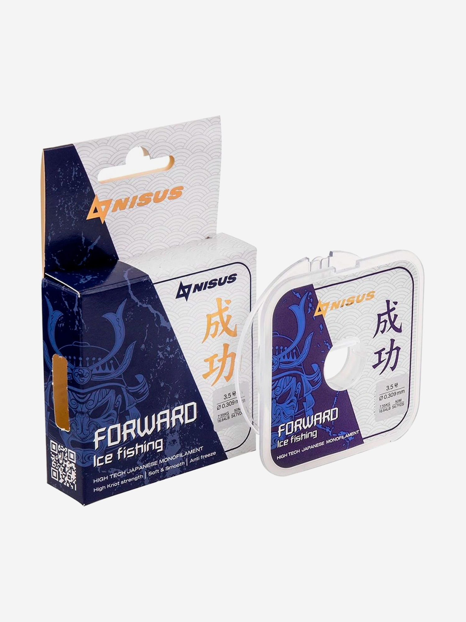 Леска для рыбалки Nisus FORWARD ICE FISHING Nylon 0,309мм, 50м, 7,55кг, прозрачный, Серый
Леска для рыбалки Nisus FORWARD ICE FISHING Nylon 0,309мм, 50м, 7,55кг, прозрачный, Серый