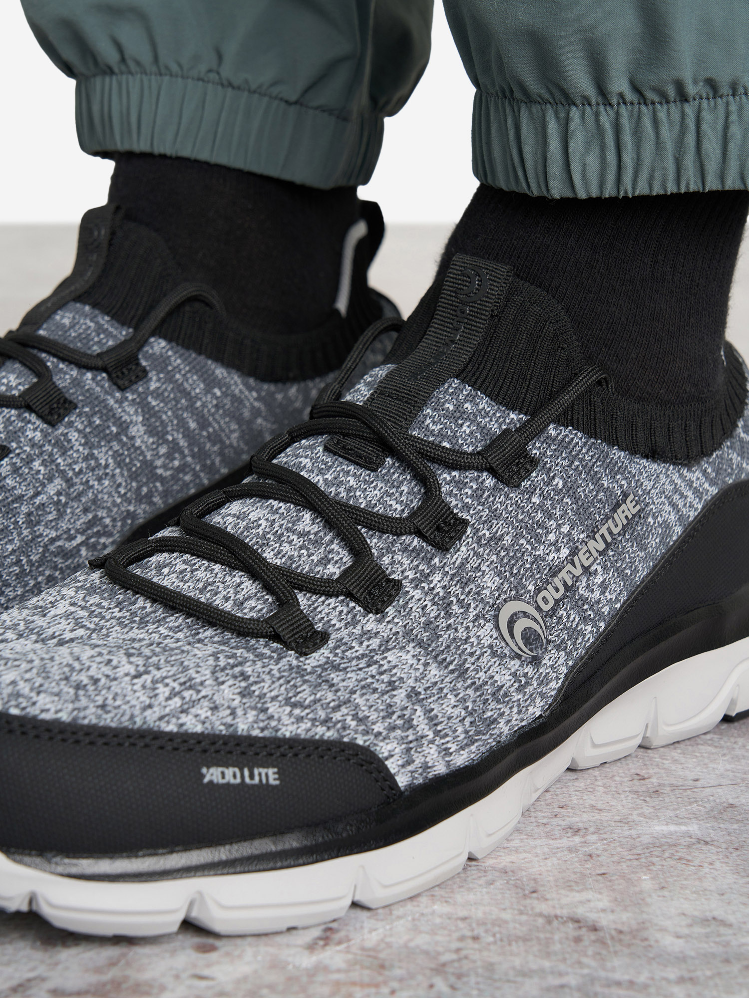 фото Кроссовки мужские outventure softline slip on, серый
