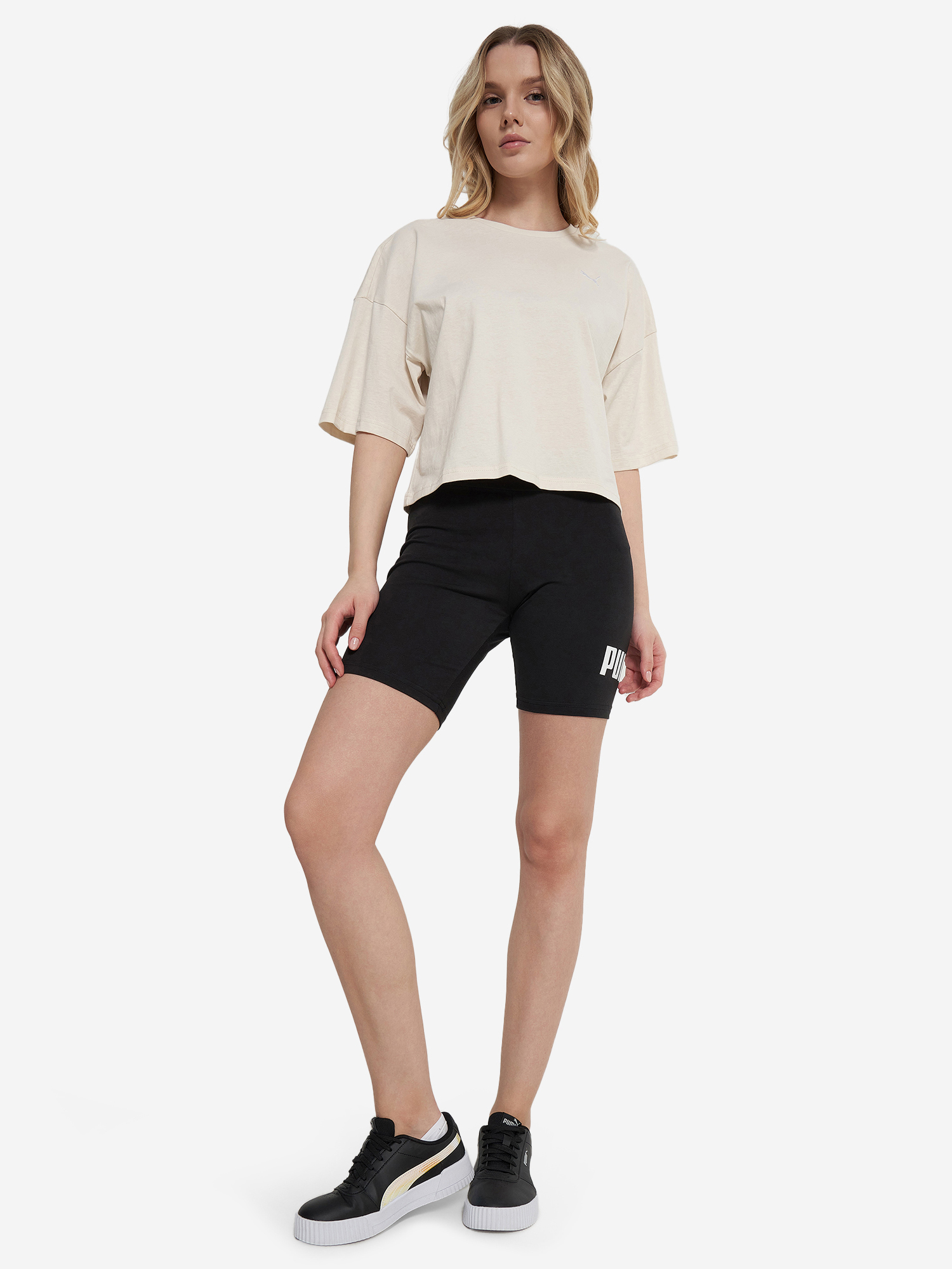фото Футболка женская puma wardrobe ess, розовый