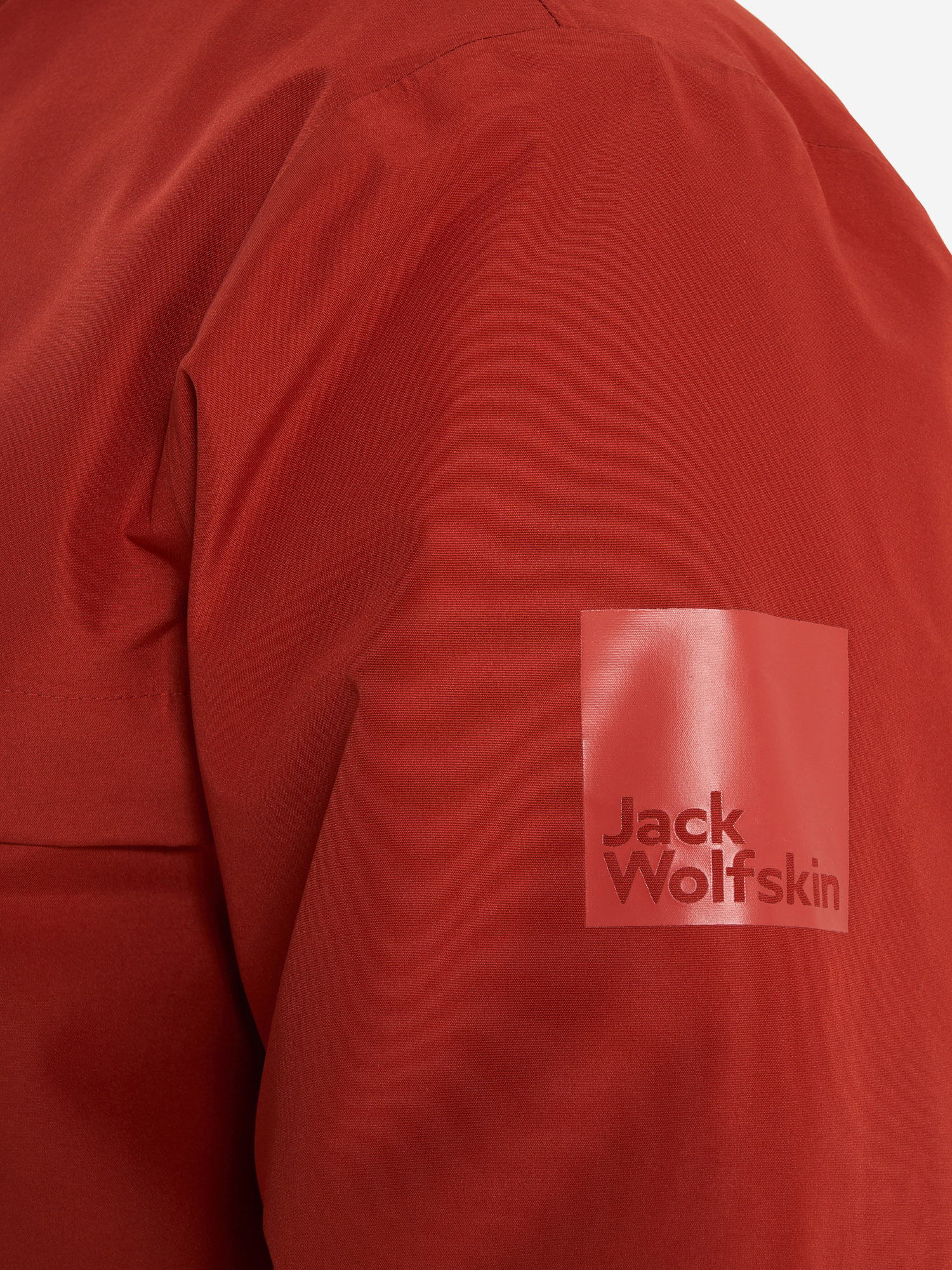 фото Куртка утепленная мужская jack wolfskin winterlager, оранжевый