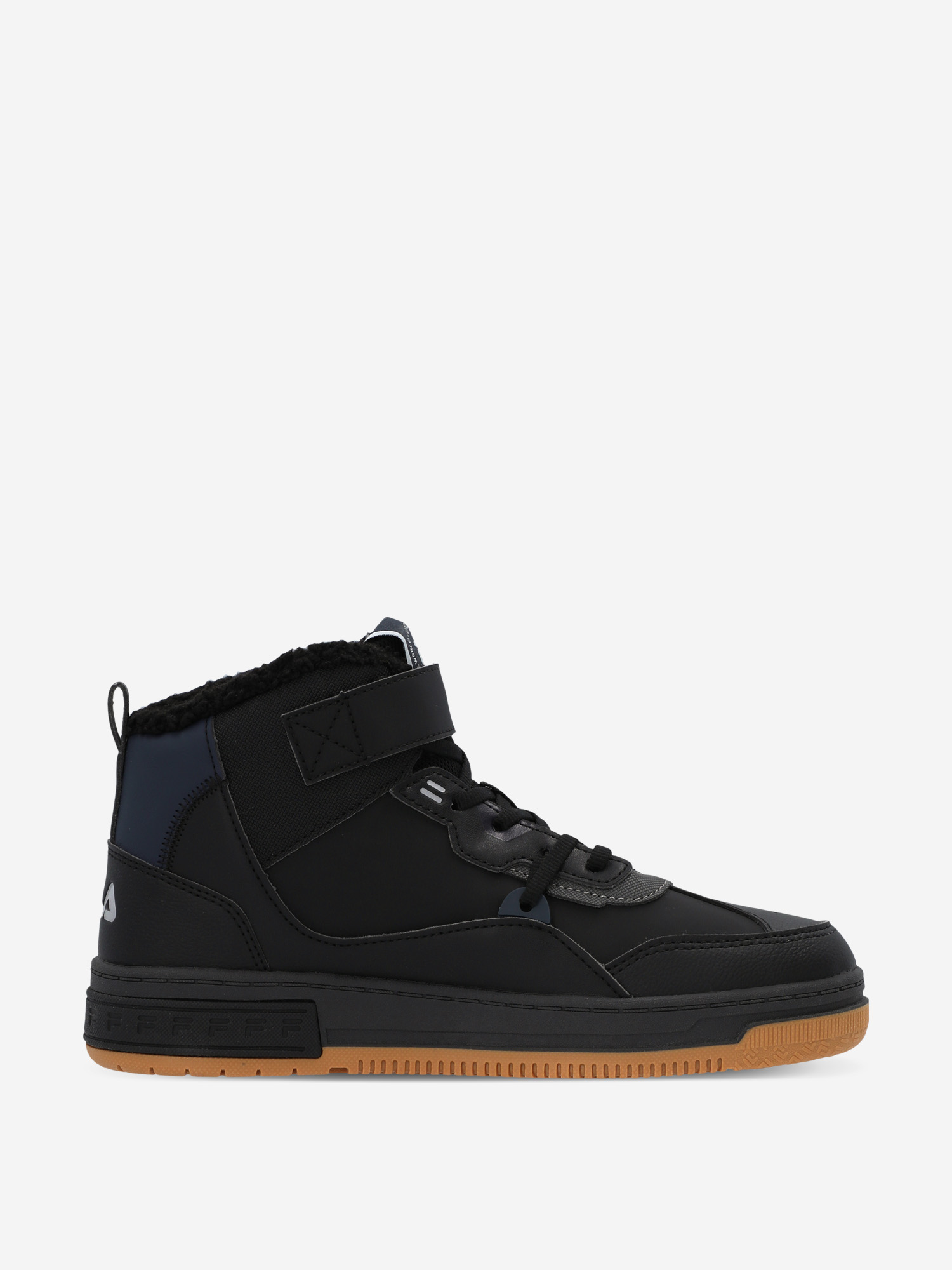 фото Кеды утепленные для мальчиков fila fil teen mid, черный