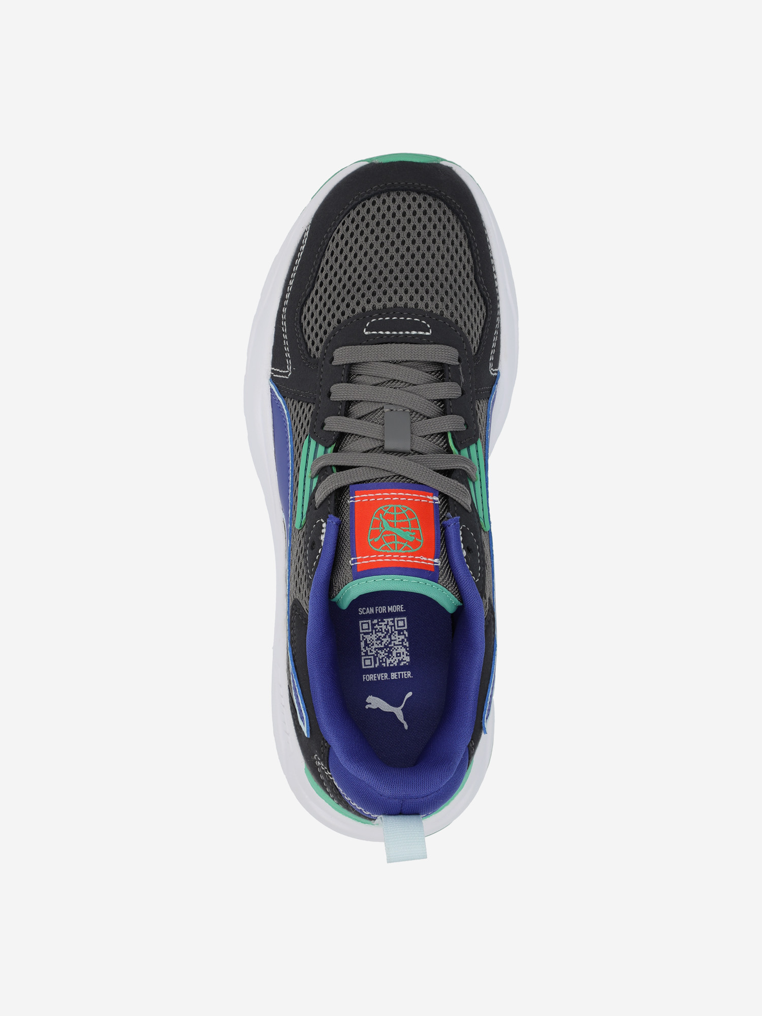 фото Кроссовки для мальчиков puma trinity lite ready, set, better ii jr, черный