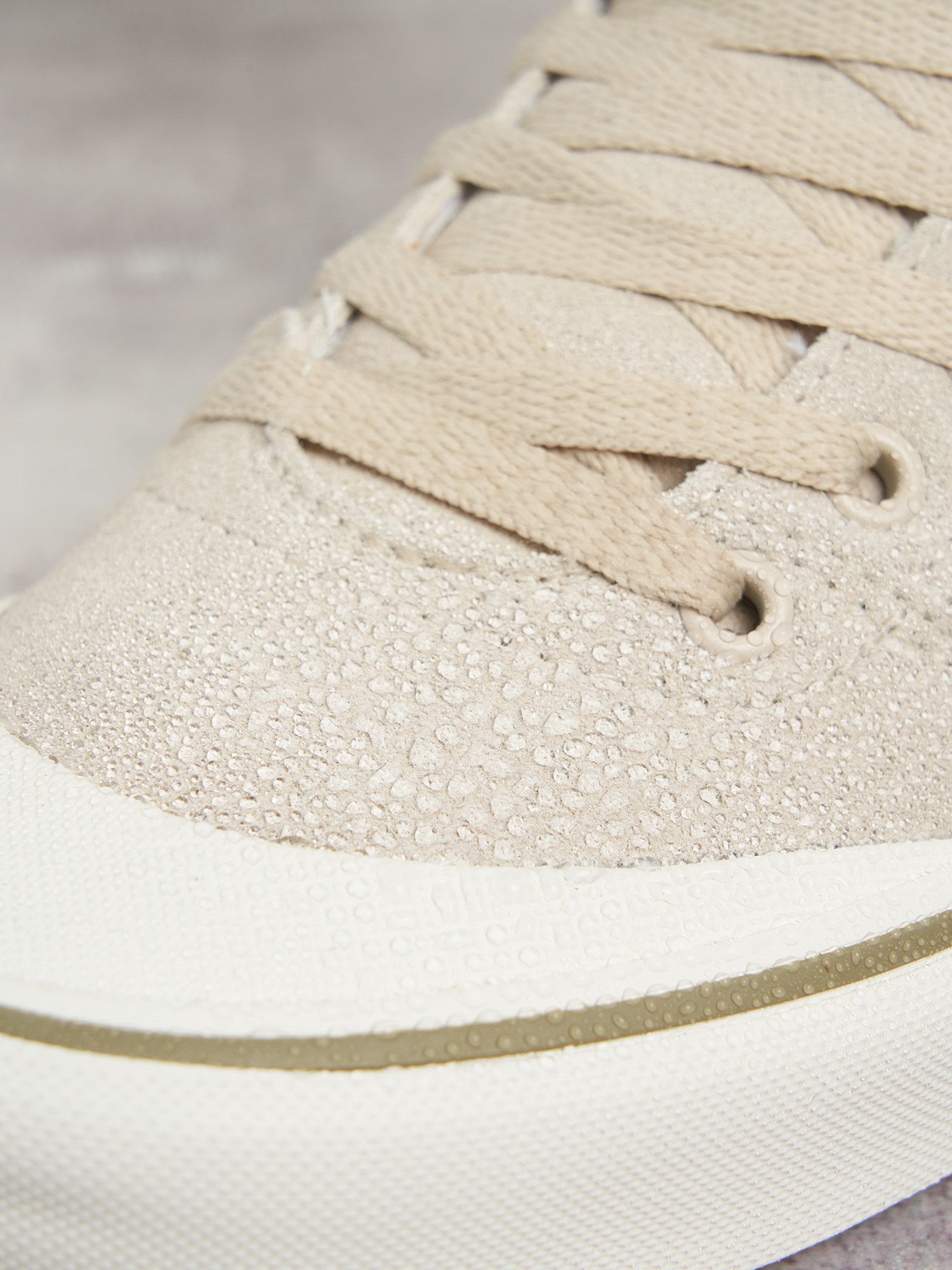 фото Кеды женские vans ashwood hi vansguard, бежевый