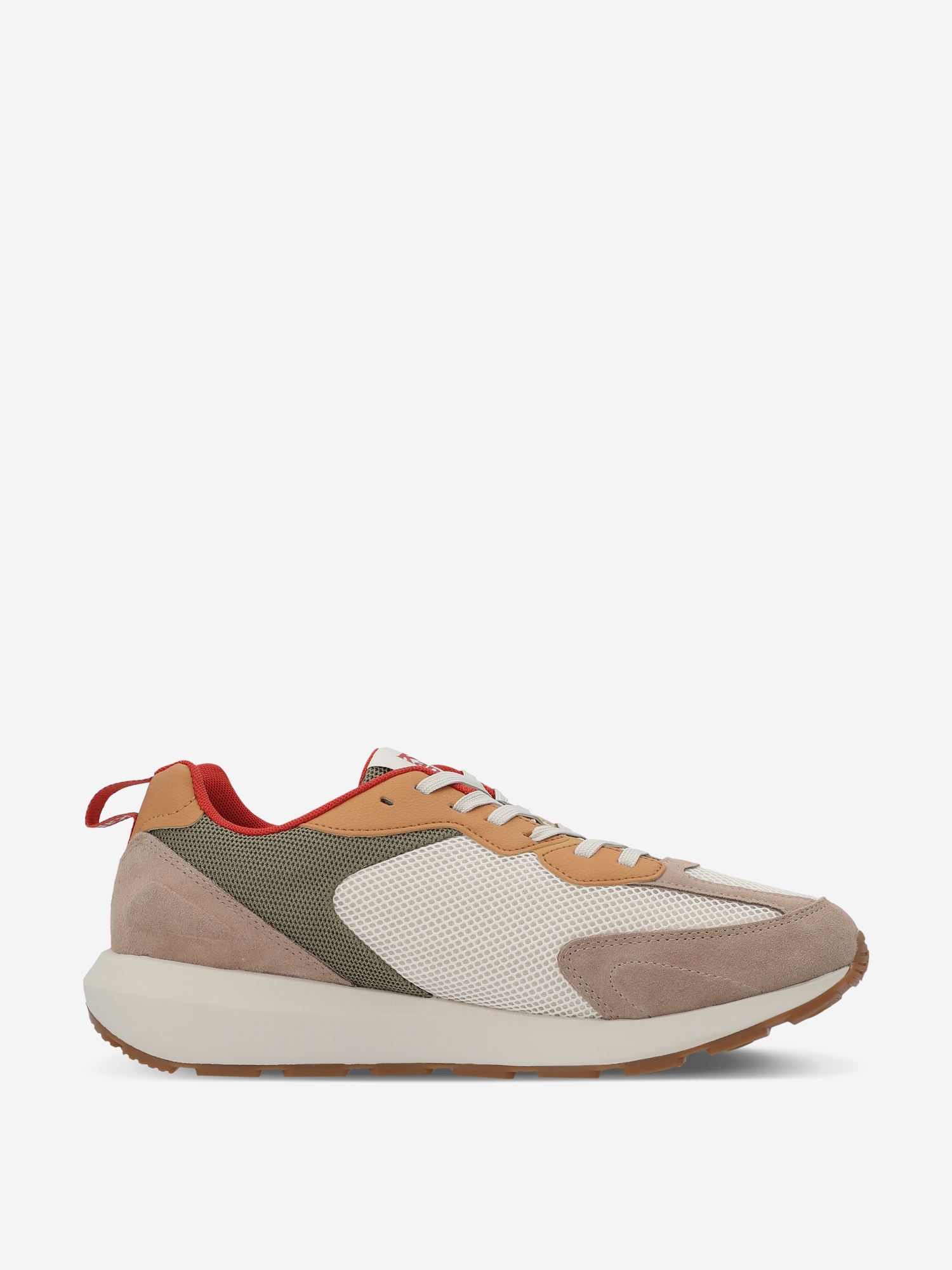 фото Кроссовки мужские kappa authentic run txt, бежевый