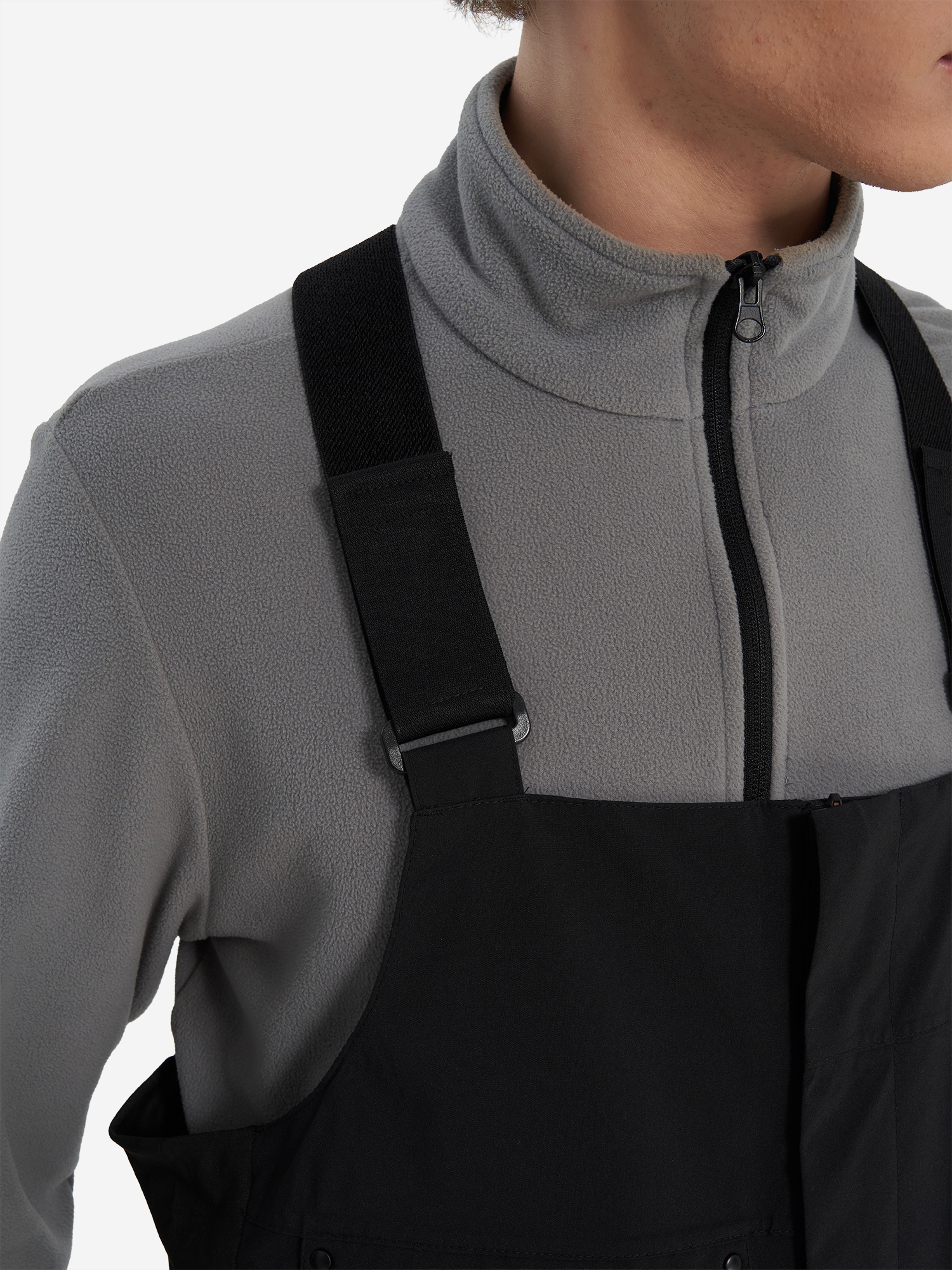 фото Полукомбинезон мужской quiksilver paramo, черный