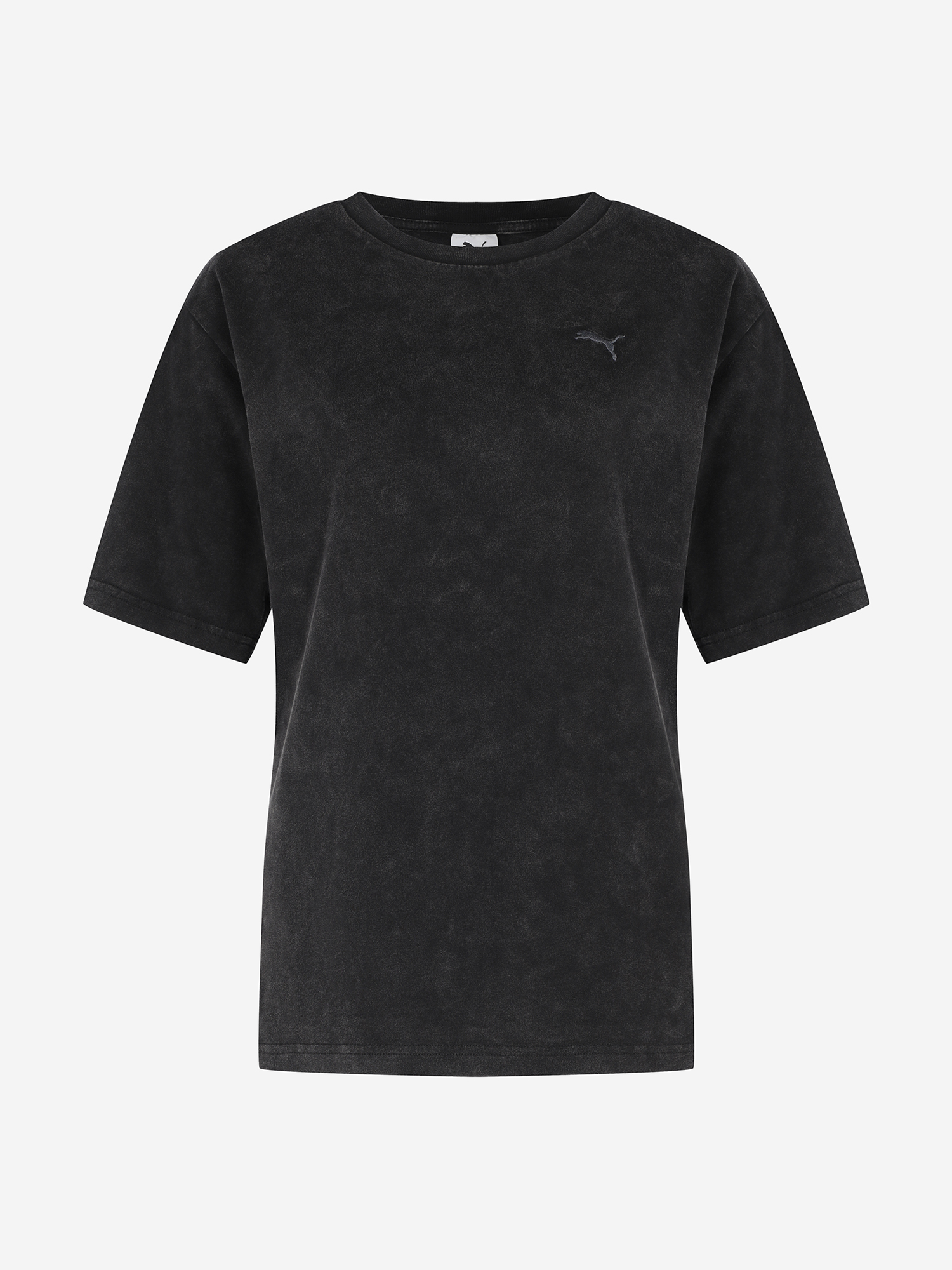 фото Футболка женская puma ess elevated, черный