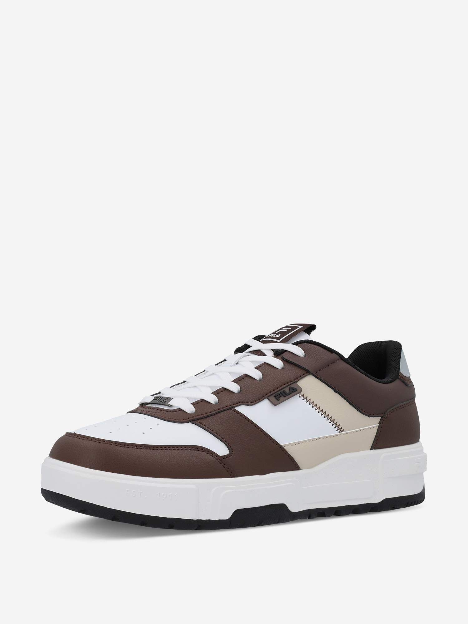 фото Кеды мужские fila fx-1000 low, коричневый