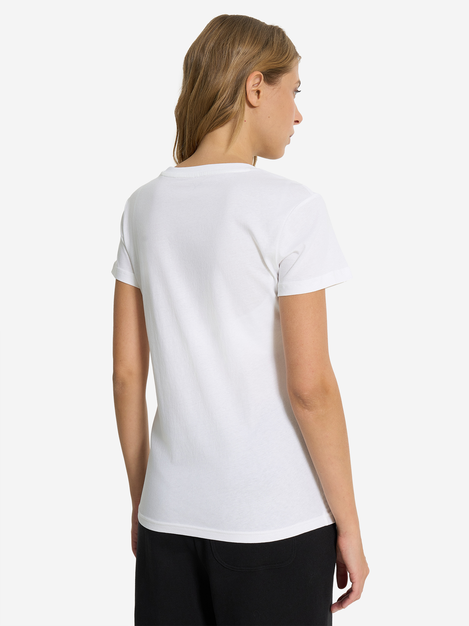 фото Футболка женская puma ess no. 1 logo, белый