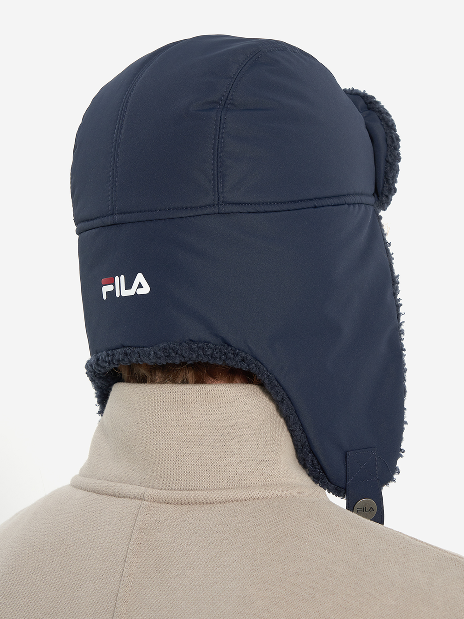 фото Шапка для мальчиков fila, синий