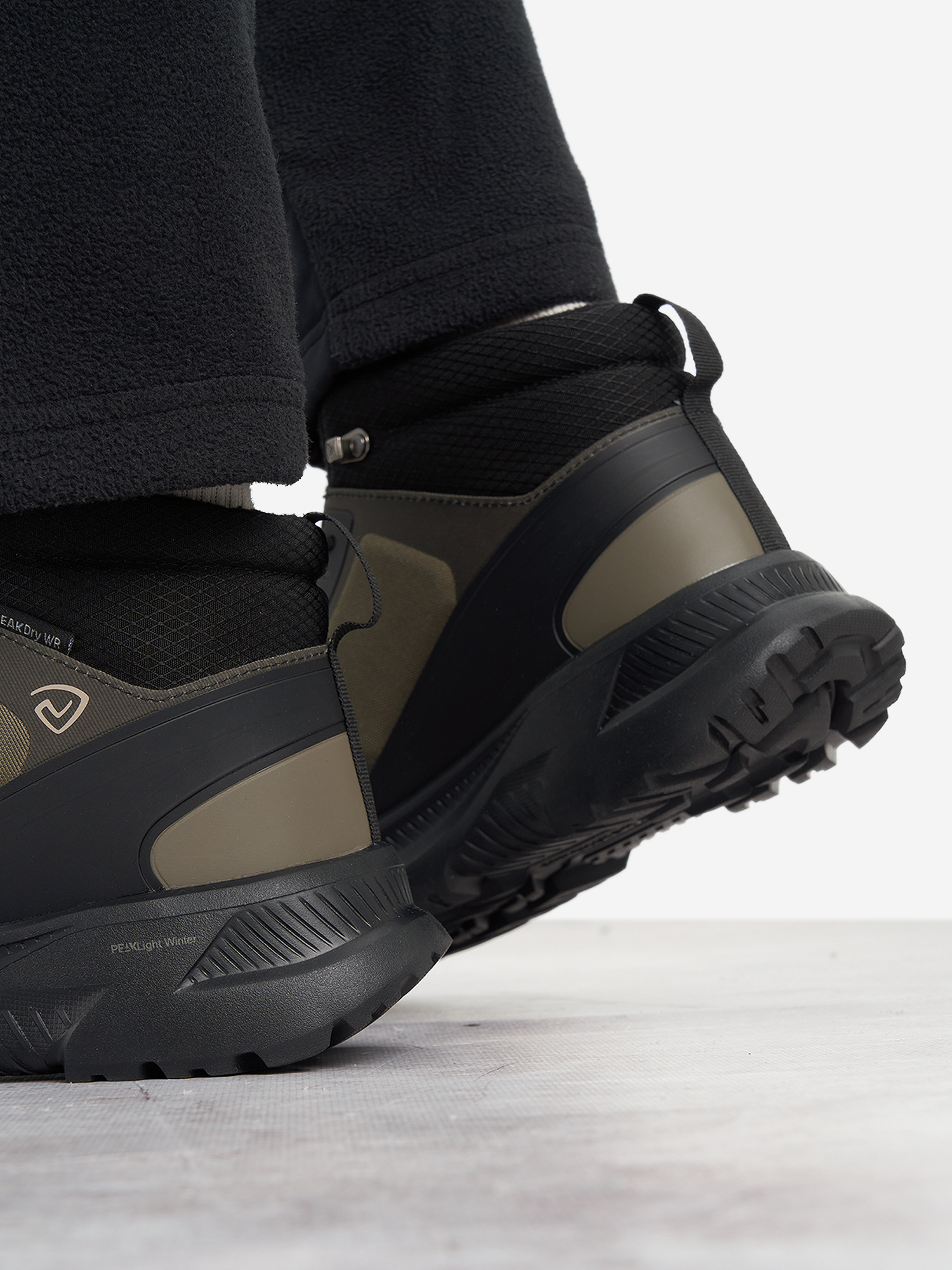 фото Ботинки утепленные мужские northland albeck nylon, зеленый