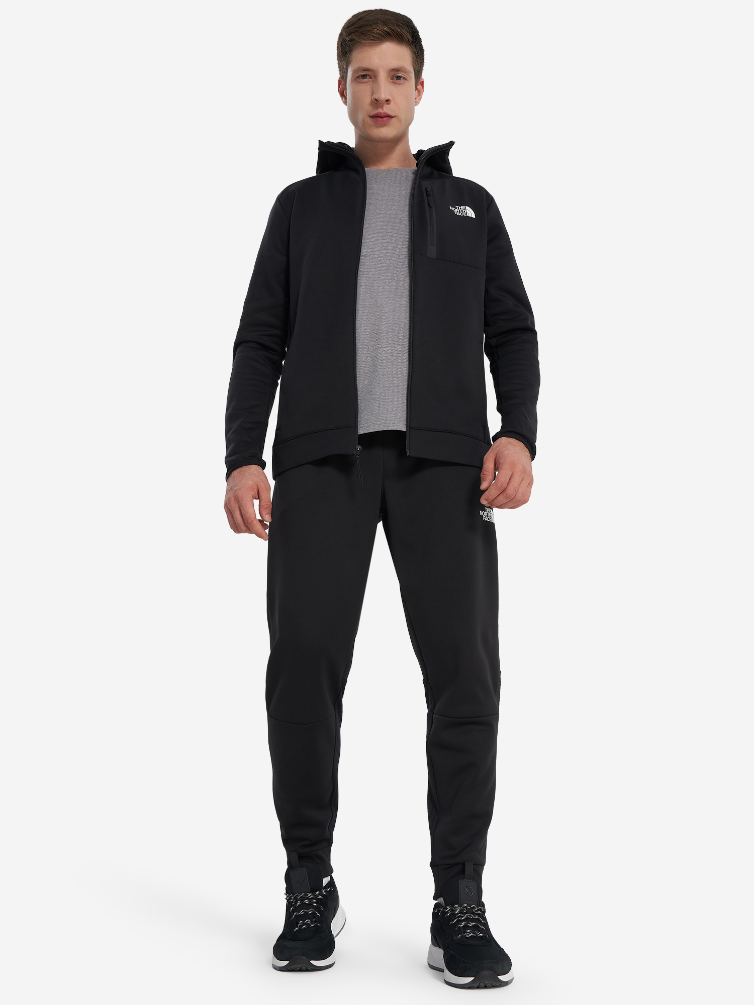 фото Толстовка мужская the north face mountain athletics, черный