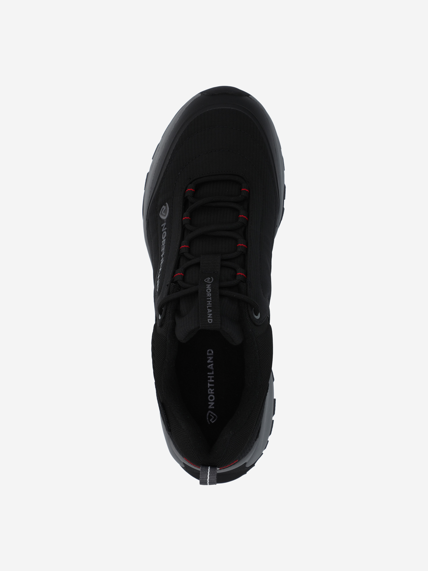 фото Кроссовки утепленные мужские northland fels nylon low, черный