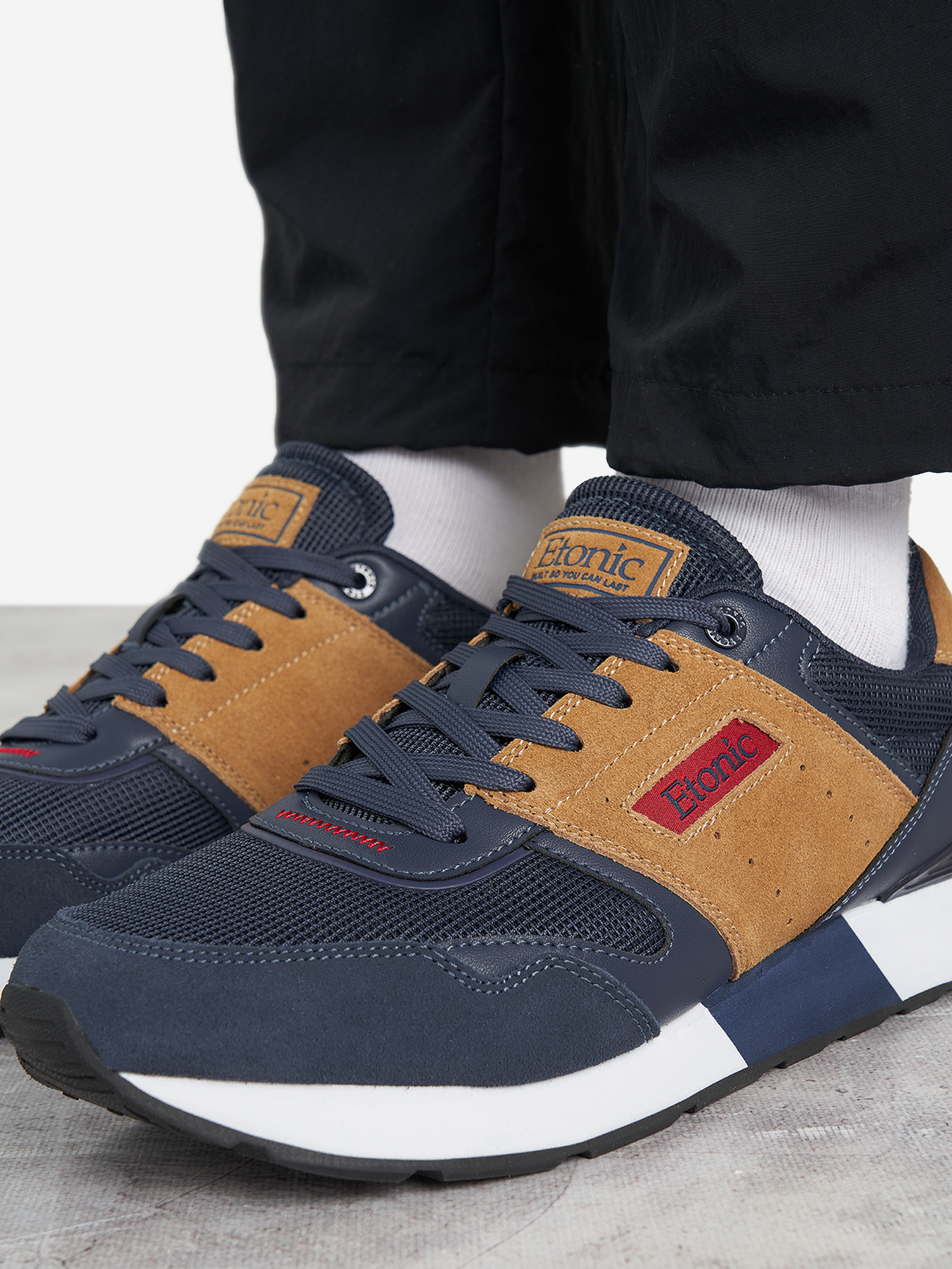 фото Кроссовки мужские etonic ace, синий