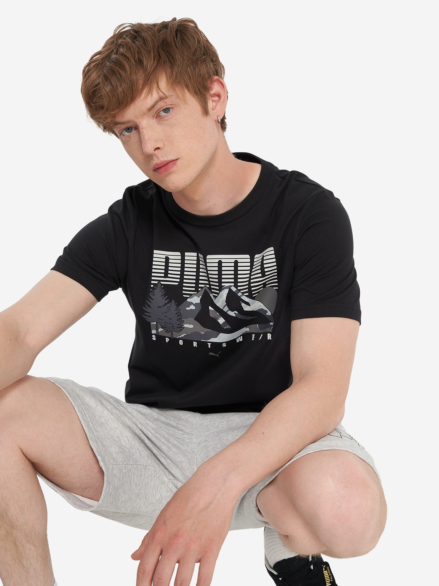 фото Футболка мужская puma, черный