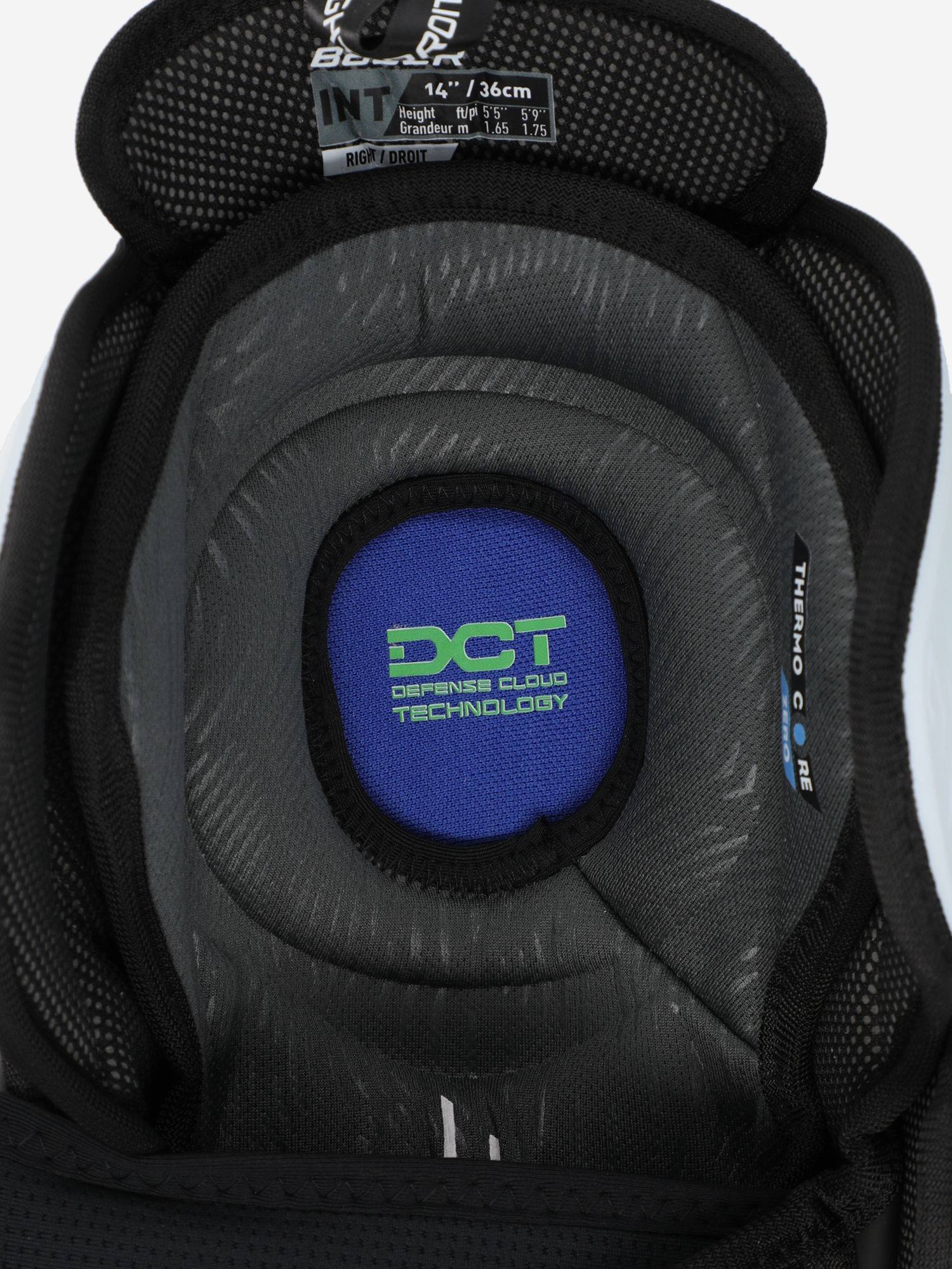 фото Щитки хоккейные детские bauer vapor flylite int, белый