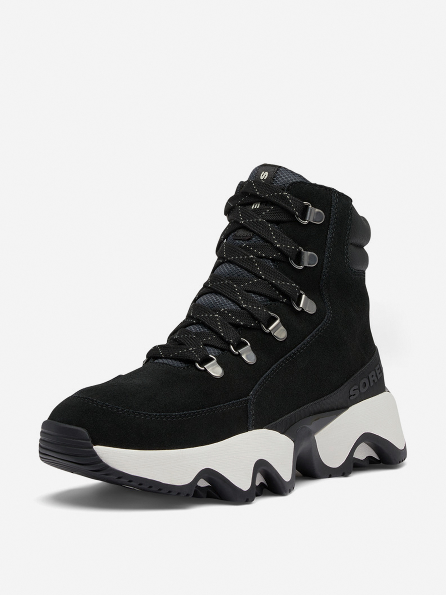 фото Ботинки утепленные женские sorel kinetic impact conquest plus wp, черный