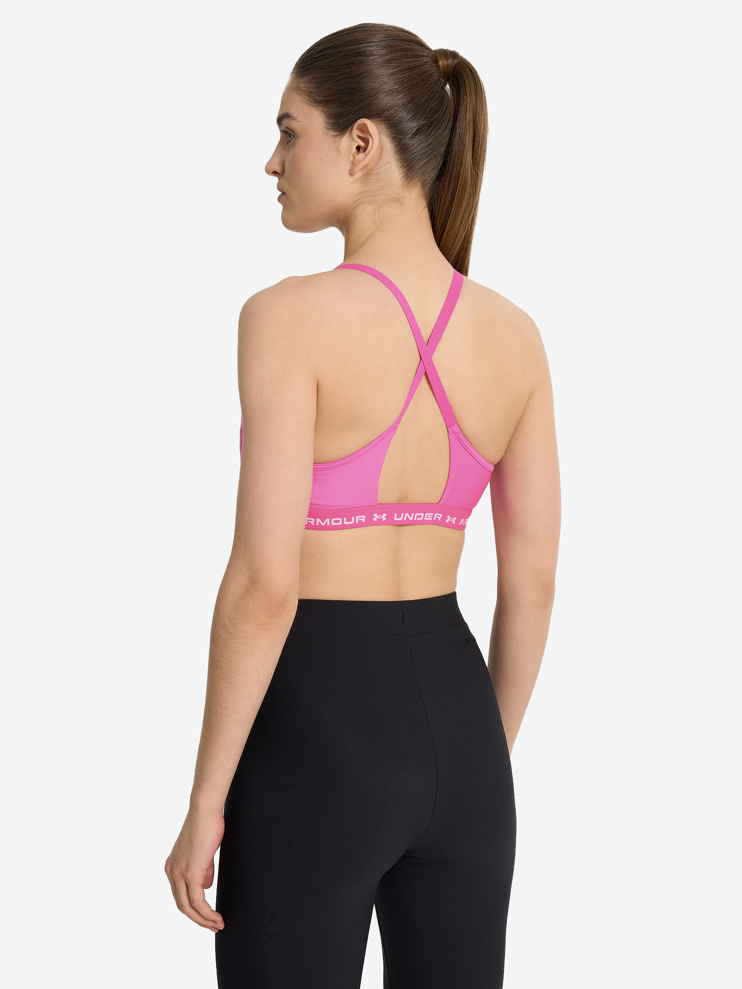 фото Топ бра спортивный under armour, розовый