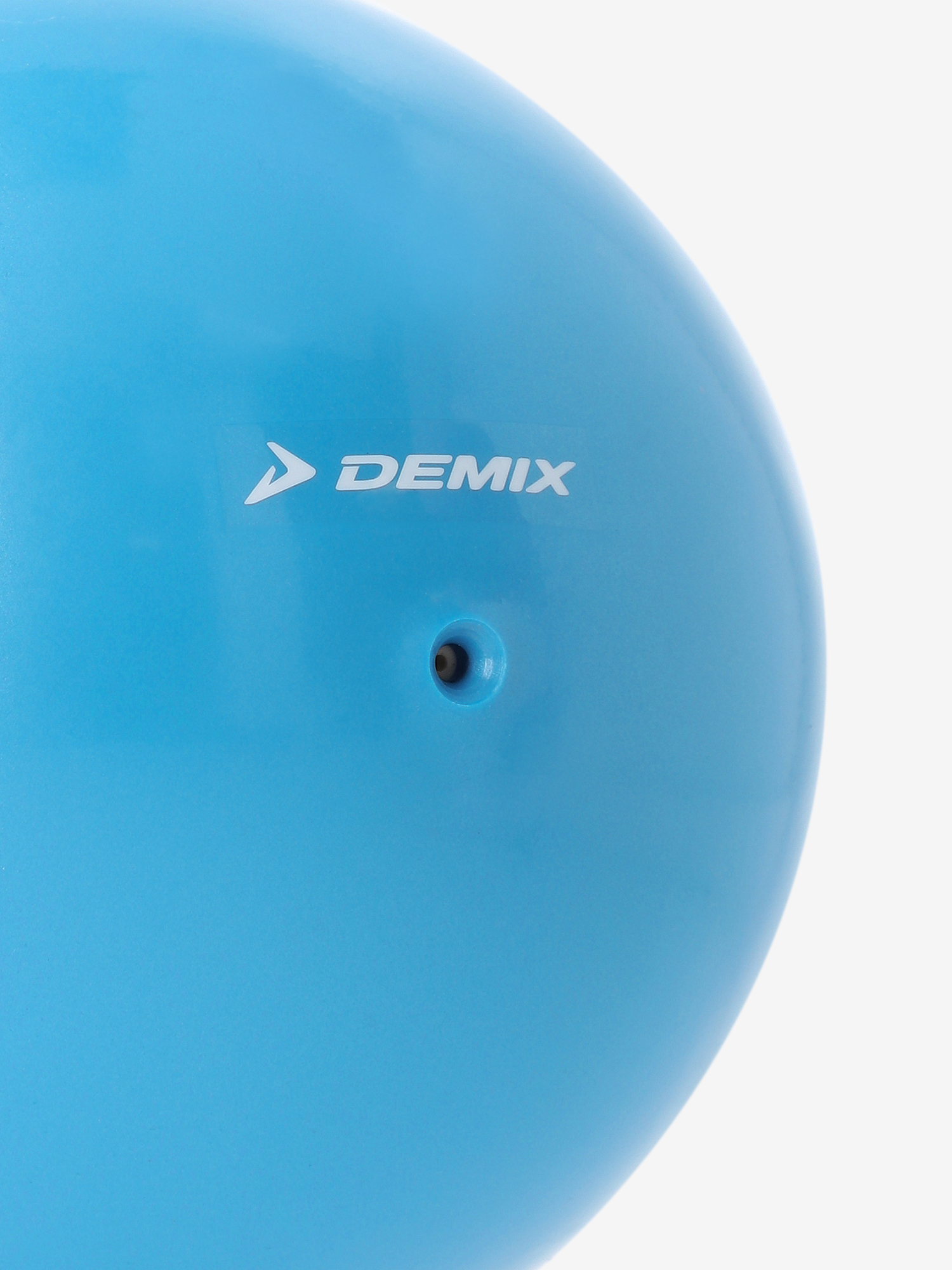 фото Мяч гимнастический demix, 15 см, голубой