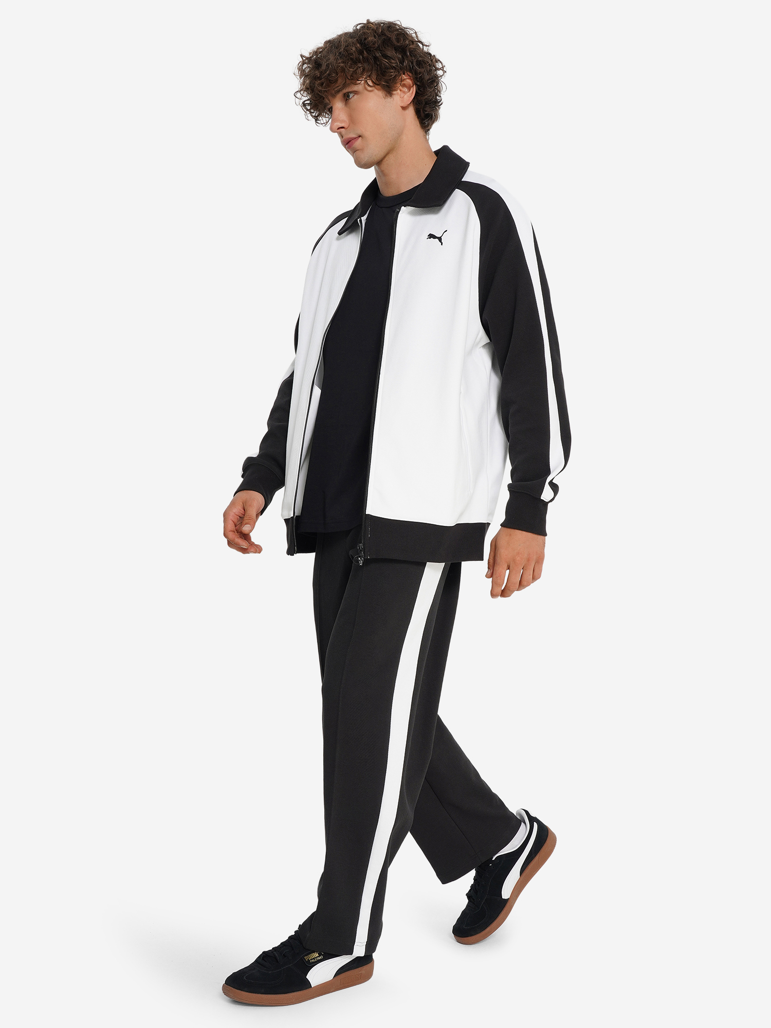 фото Толстовка мужская puma relaxed, белый