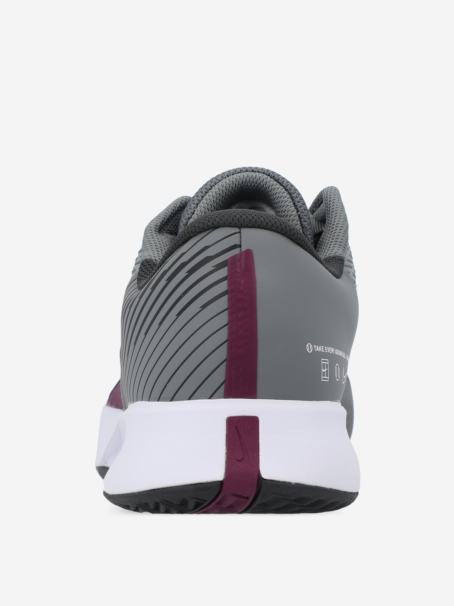 фото Кроссовки мужские nike court air zoom vapor pro 2, серый