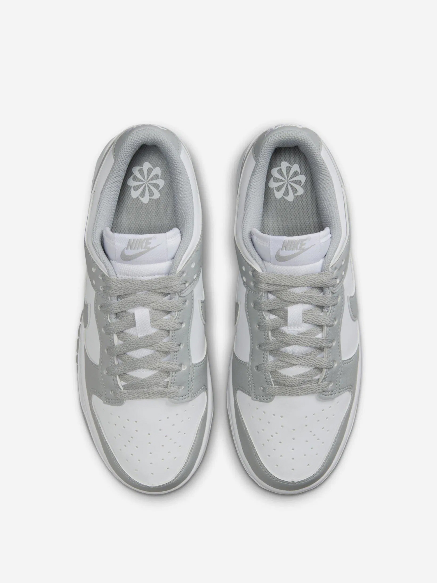 фото Кеды женские nike nike dunk low next nature, серый