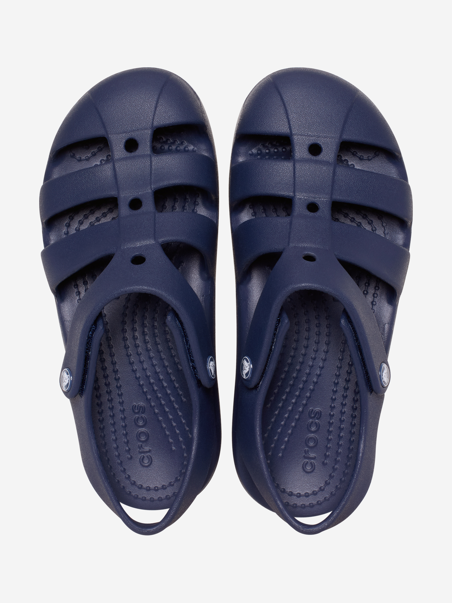 фото Сандалии детские crocs classic fisherman, синий