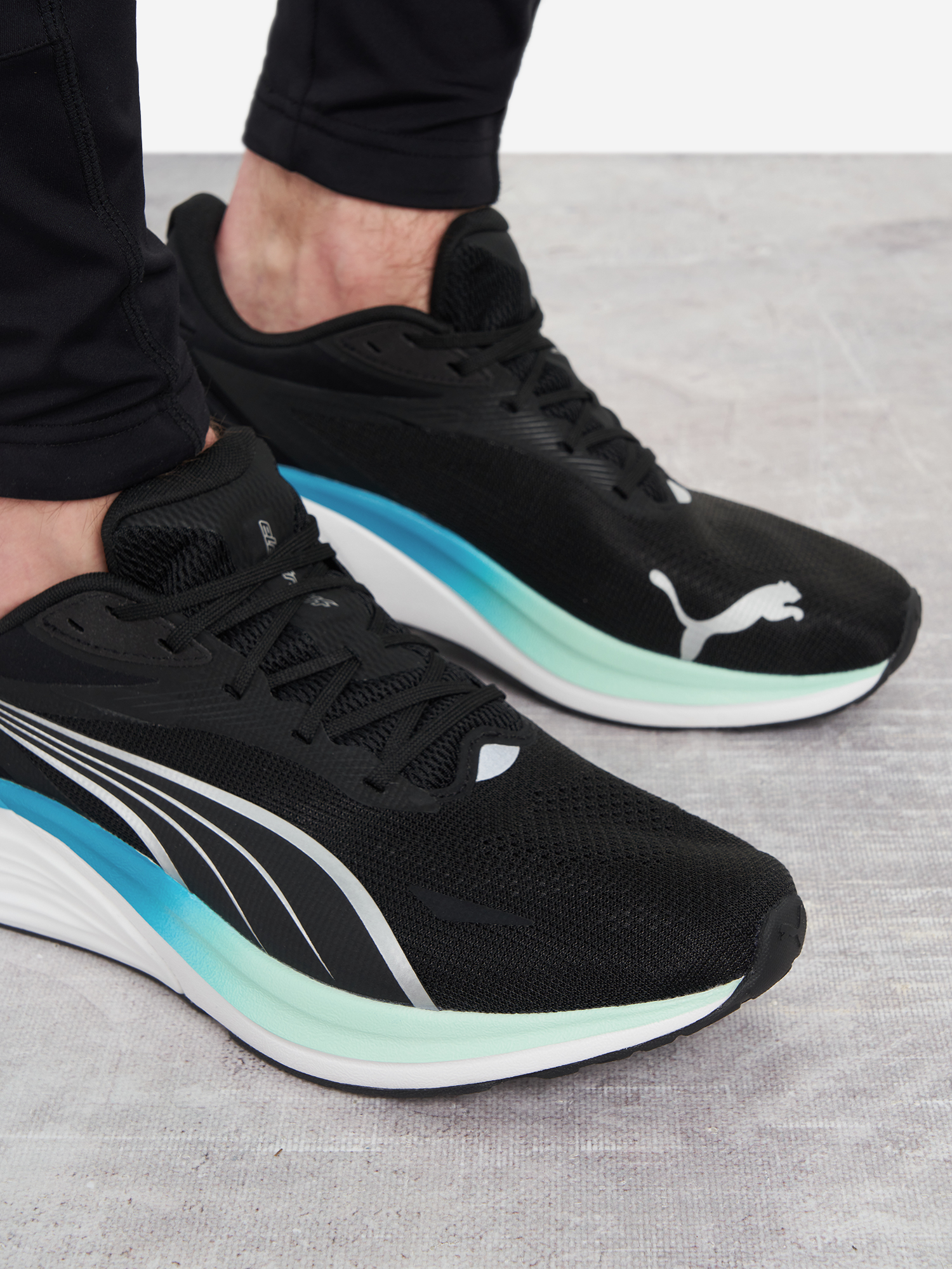 фото Кроссовки мужские puma electrify nitro 4, черный