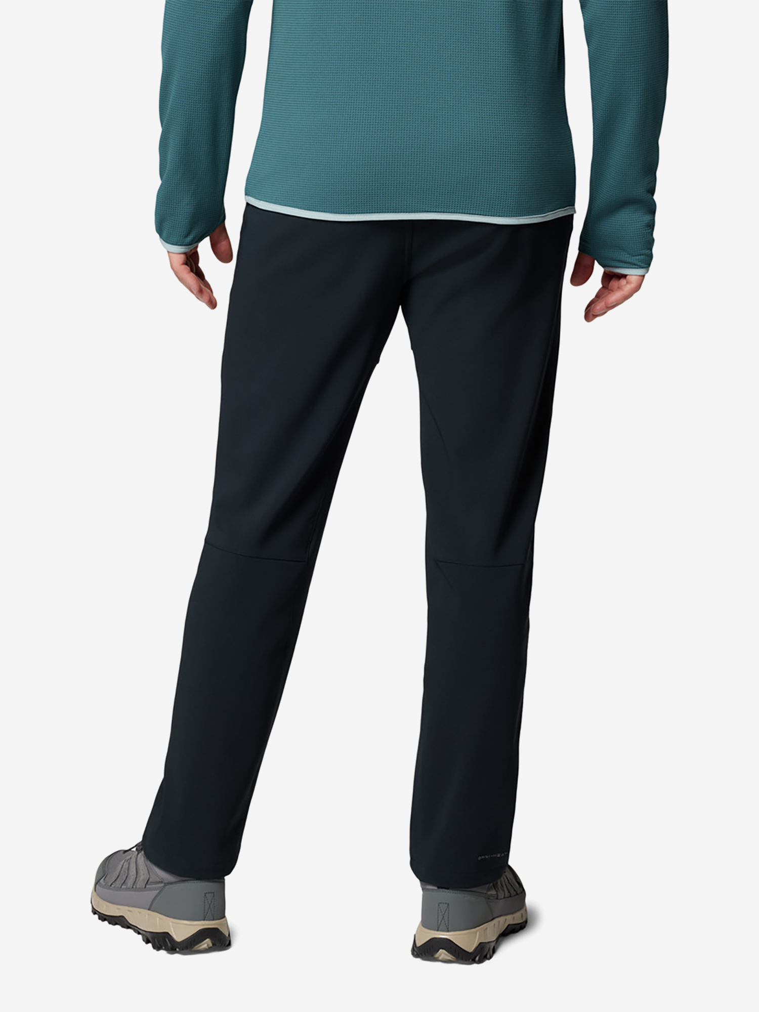 фото Брюки софтшелл мужские columbia time to trail omni-heat pant, черный