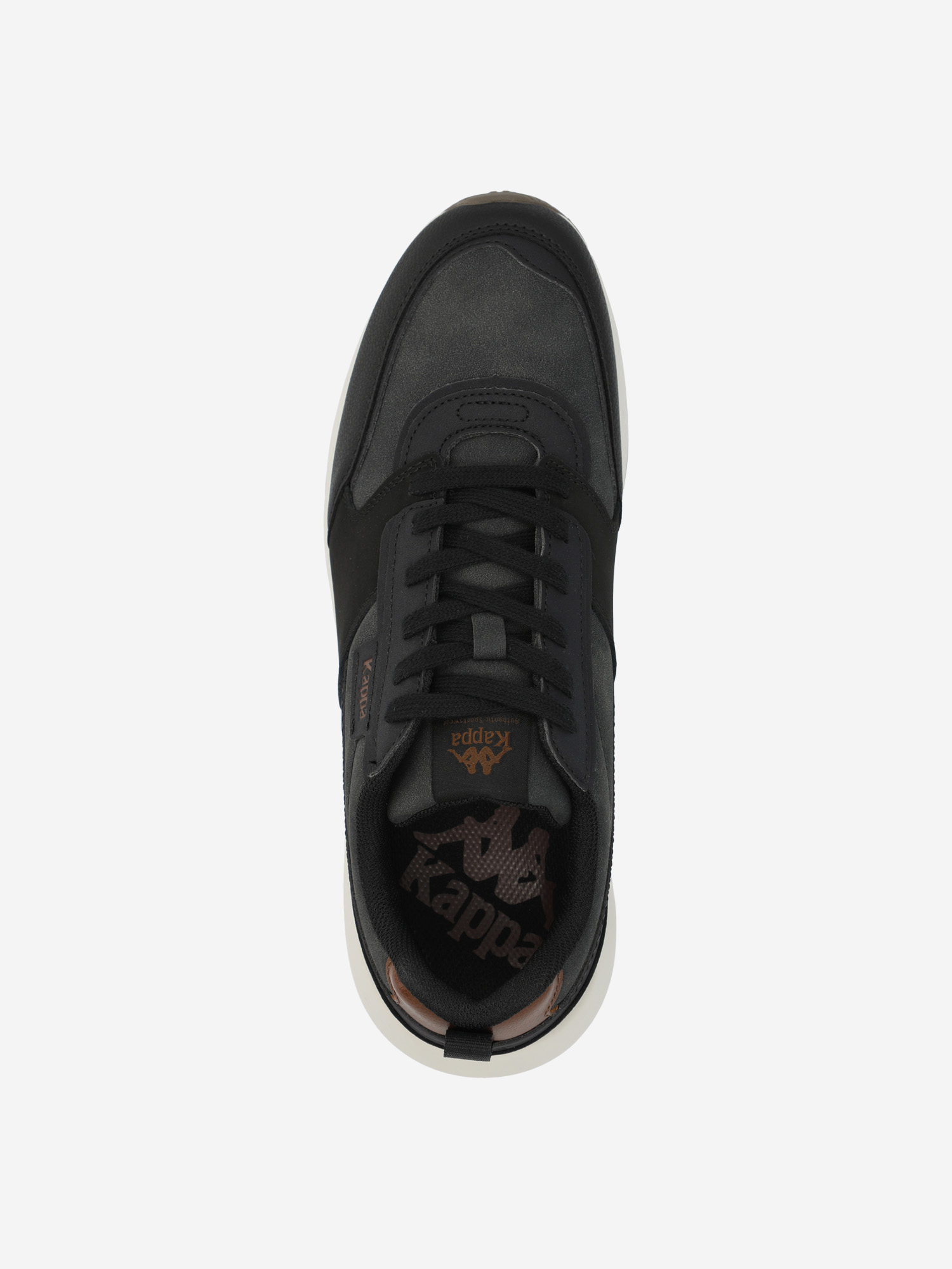 фото Кроссовки мужские kappa authentic run, черный