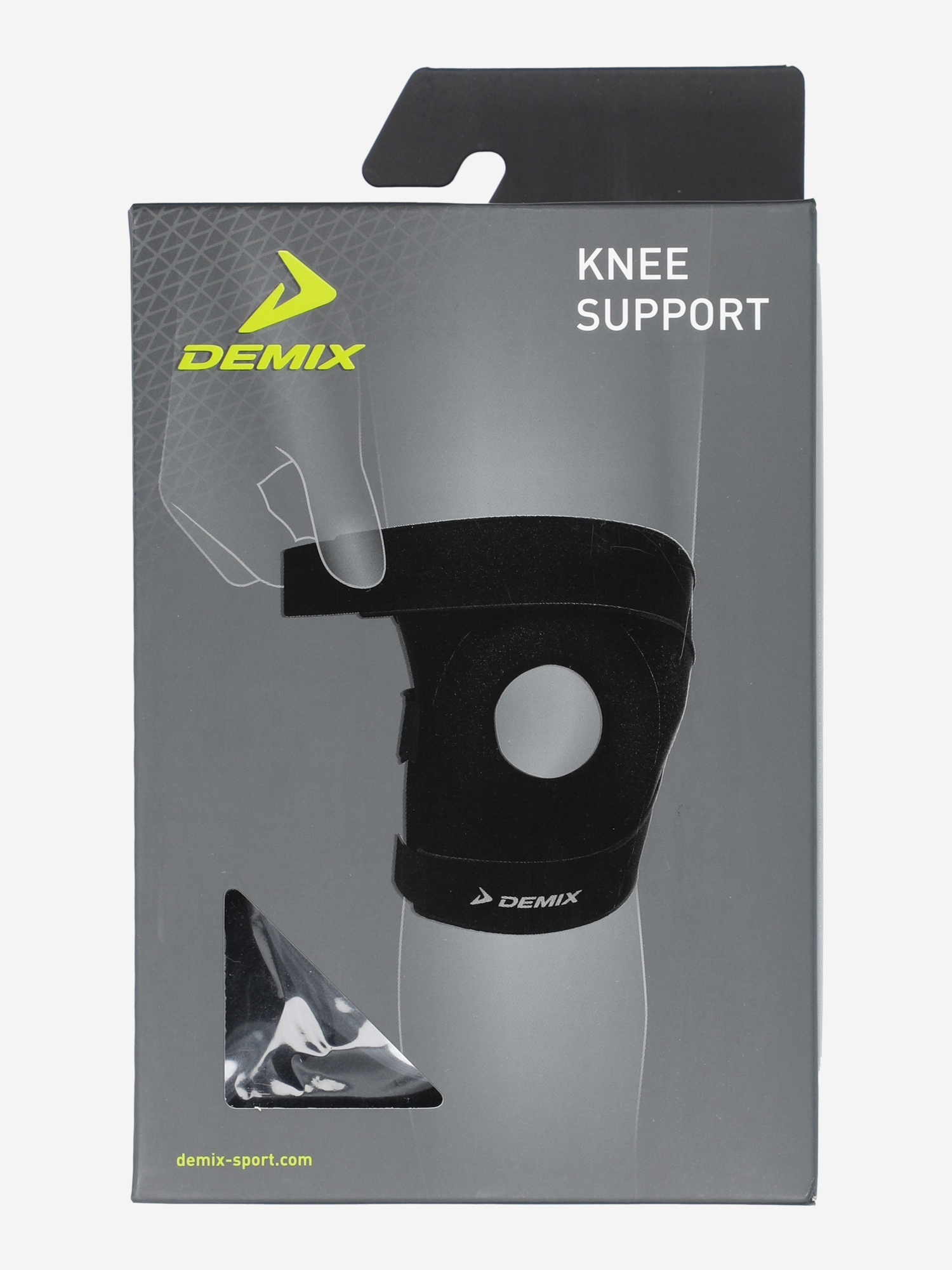 фото Суппорт колена demix velcro, черный