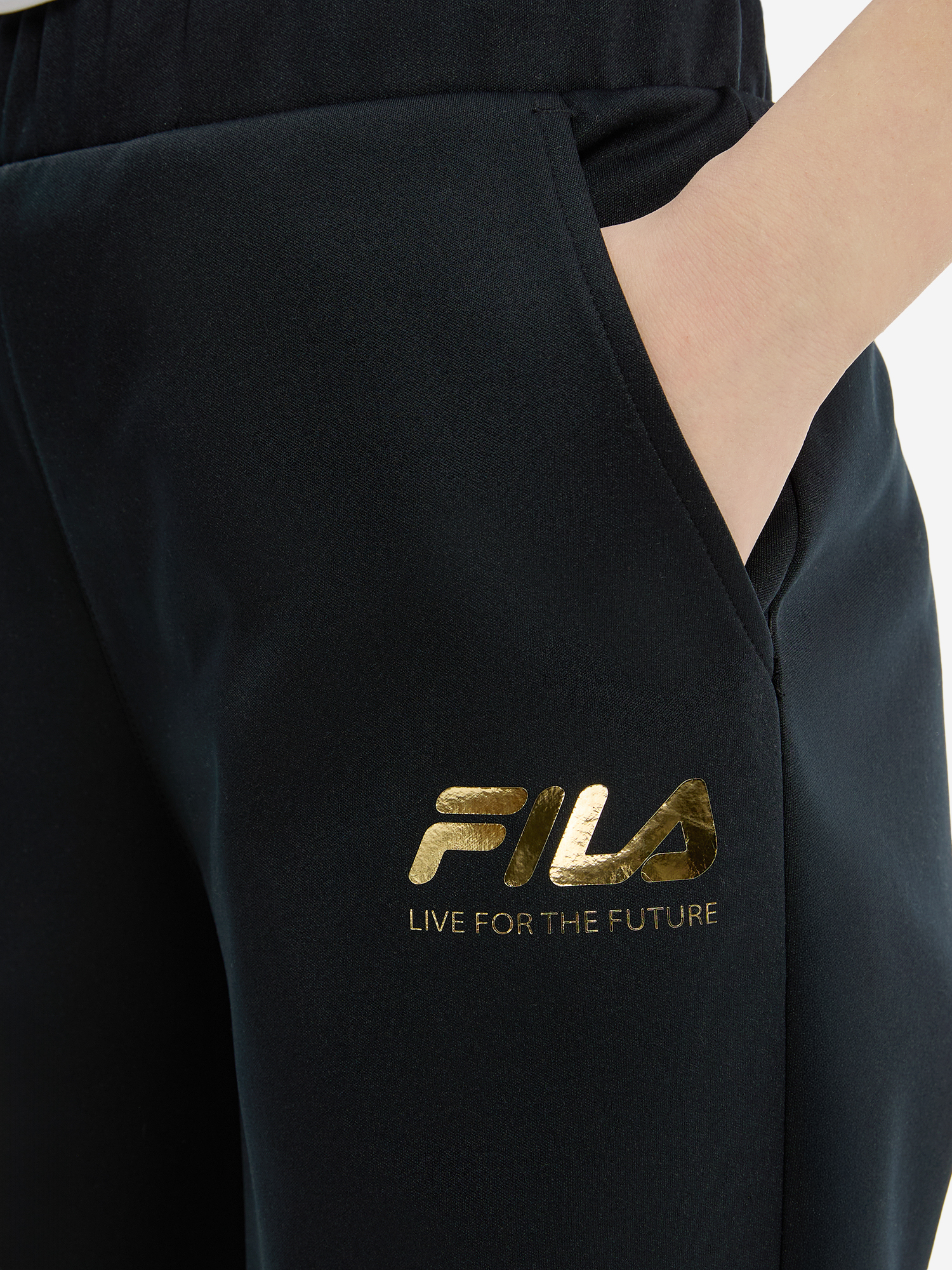 фото Брюки для девочек fila, черный